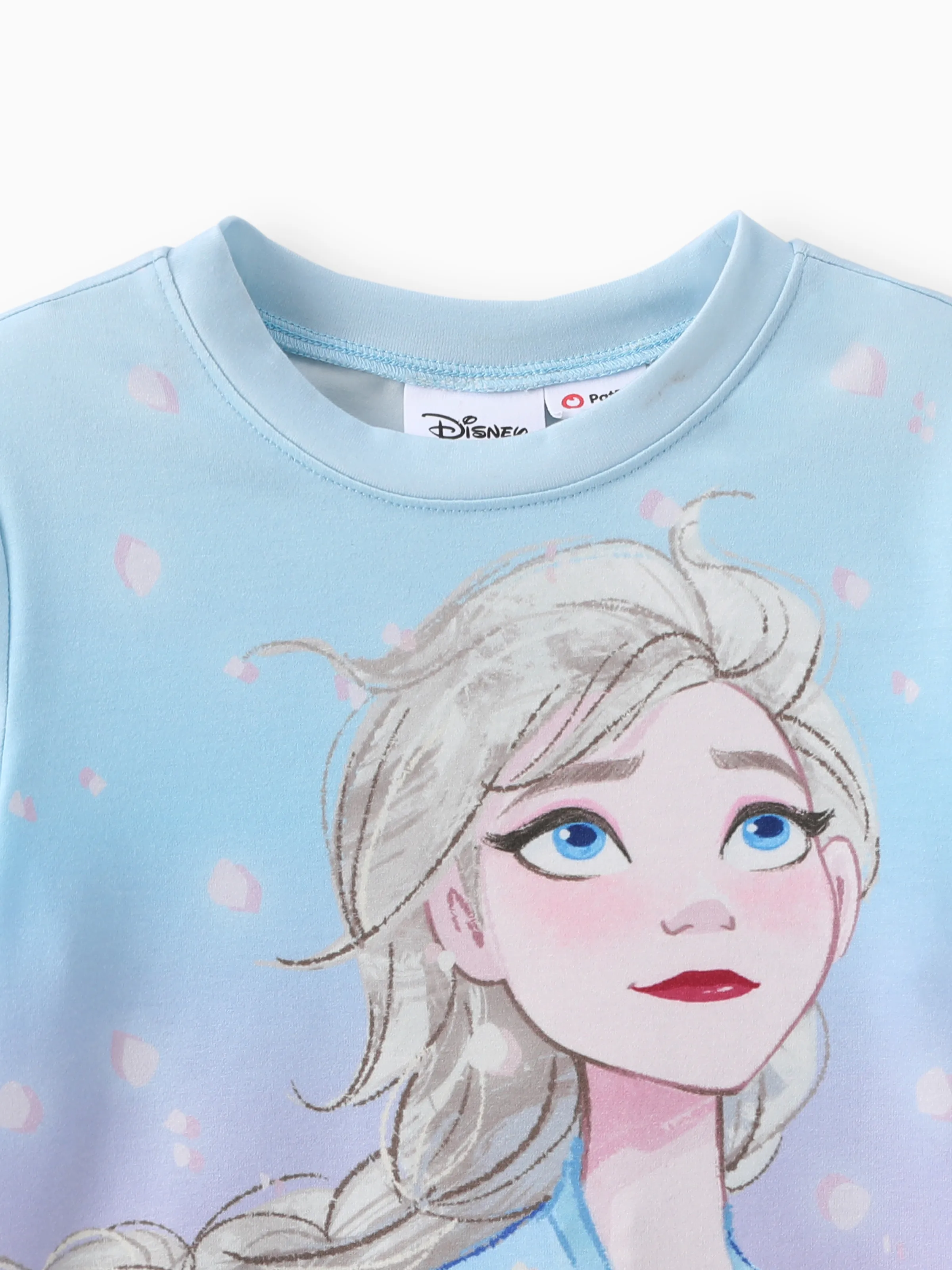 Disney Princess Toddler Girl Elsa 1pc Naia™ Long-sleeve T-shirt Blue - Image 4