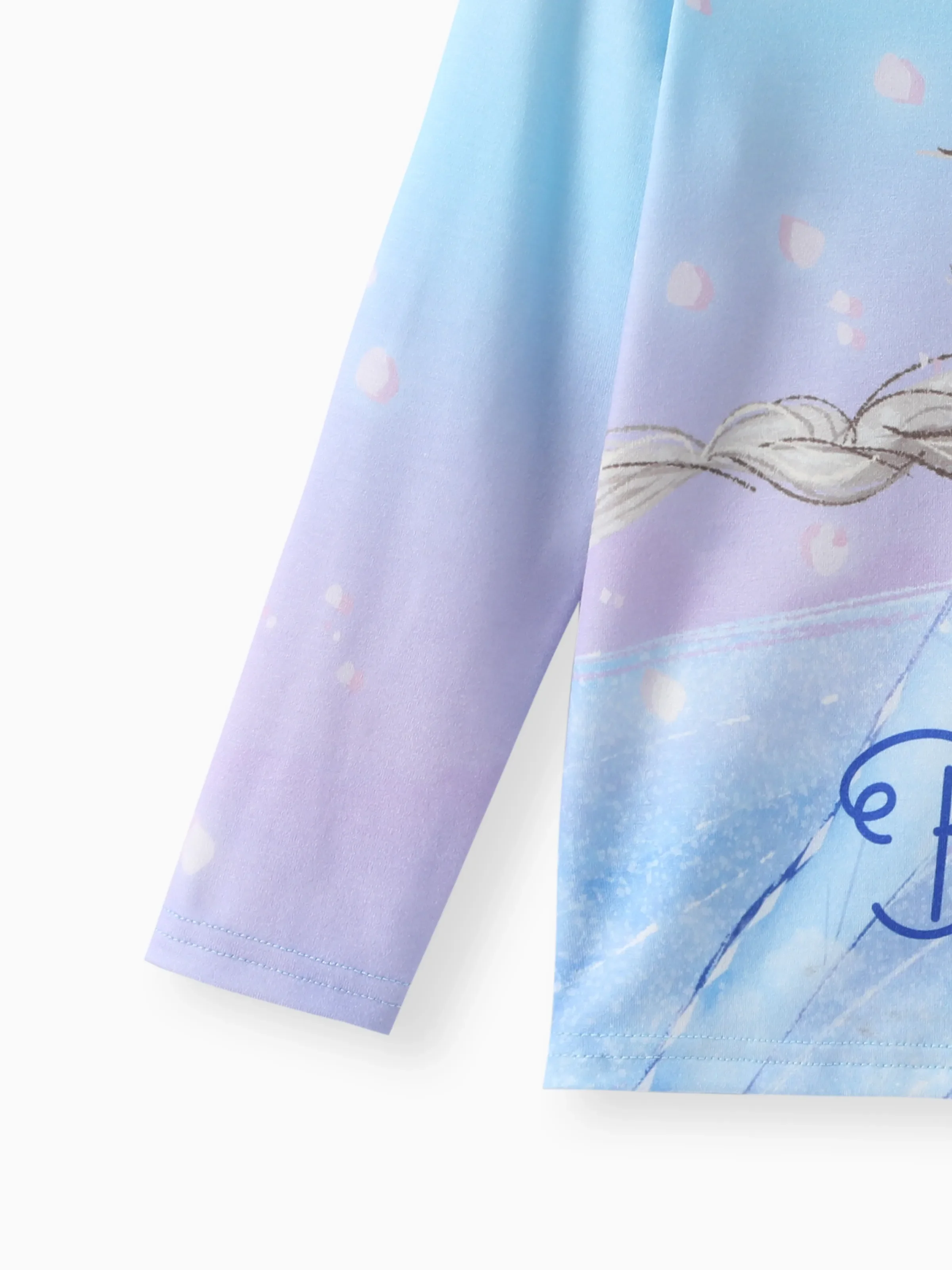 Disney Princess Toddler Girl Elsa 1pc Naia™ Long-sleeve T-shirt Blue - Image 6