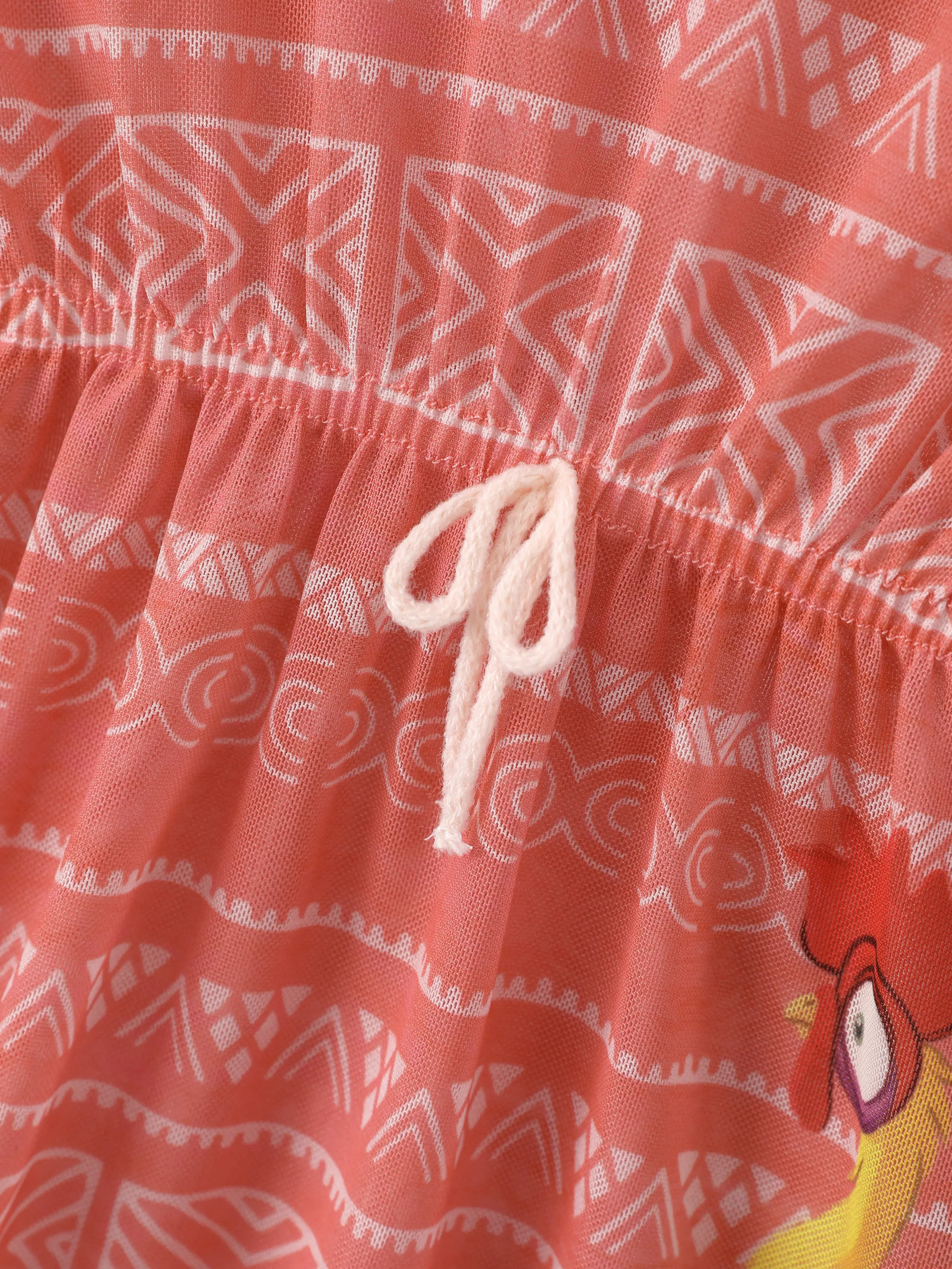 Disney Princess Toddler Girl Moana Swim Cover-Up Dress Mauve Pink - Image 5