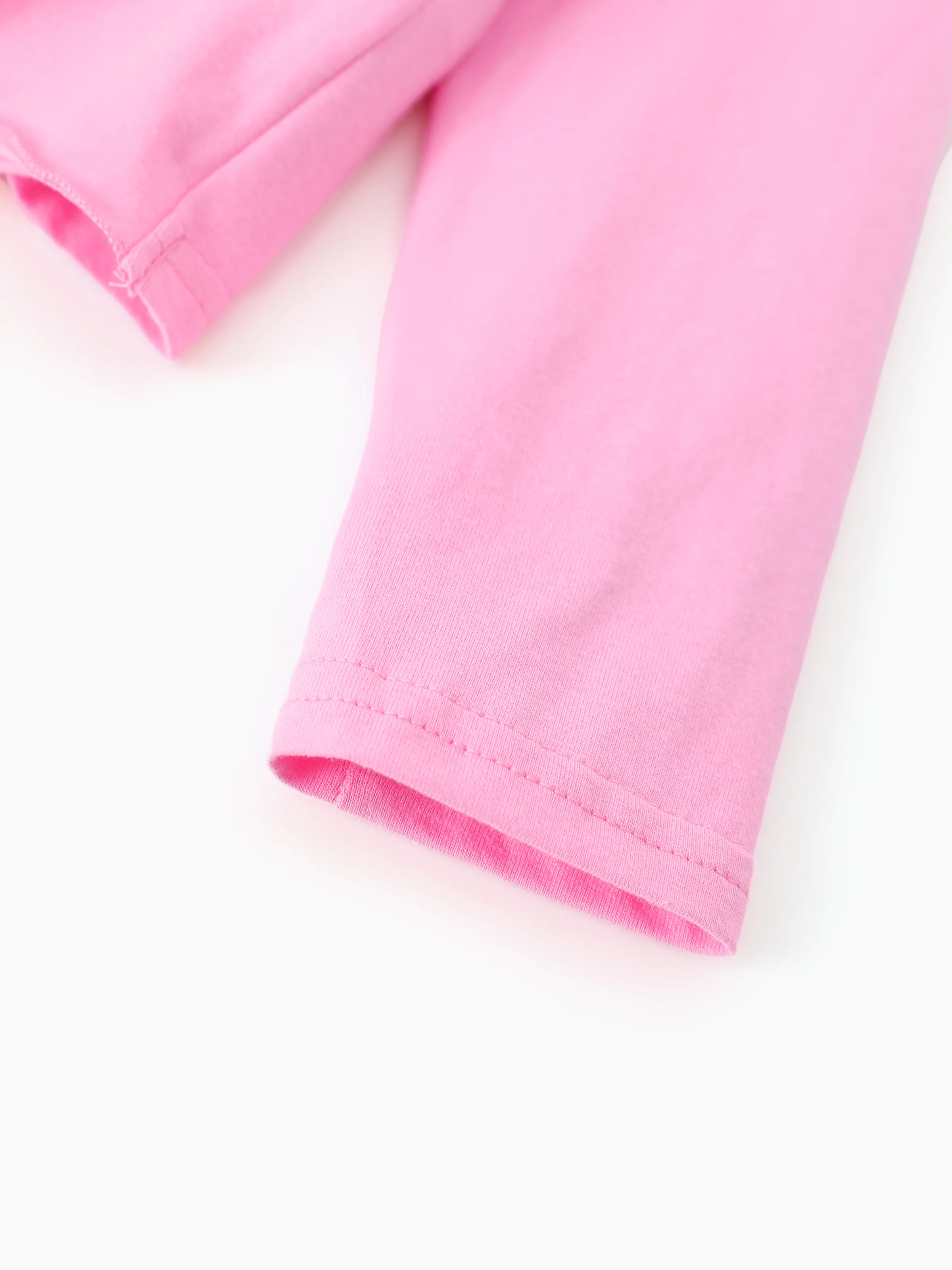 Disney Princess Toddler/ Kid Girl 2pcs Bow Design Long-sleeve Top and Leggings Set Pink - Image 7