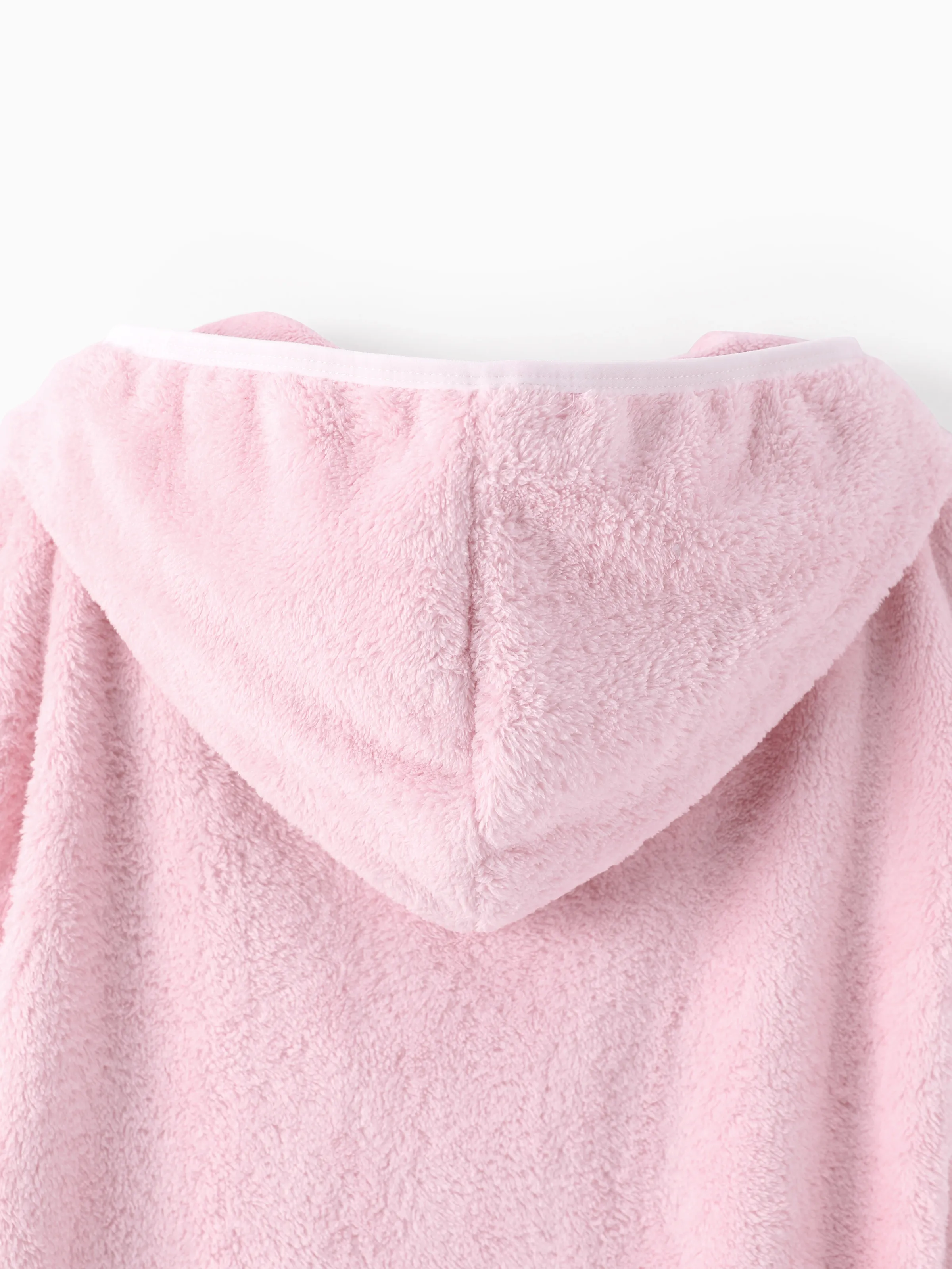 Disney Princess Toddler/Kid Girl Ariel Terry Hooded Swim Cover-up 
 Light Pink - Image 5