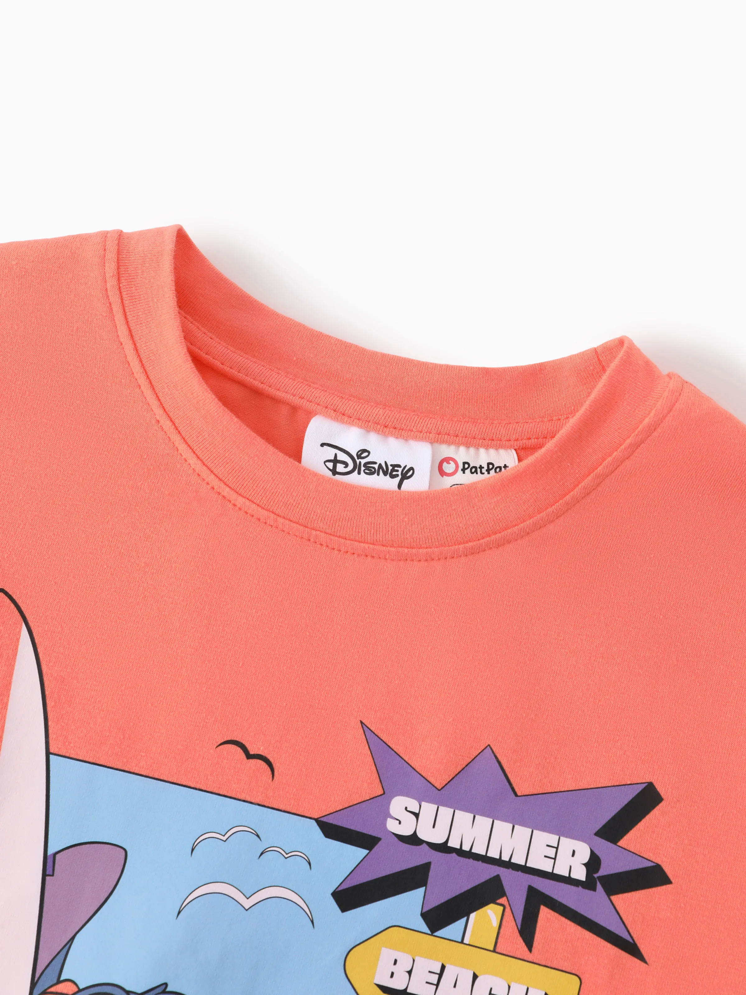 Disney Stitch Daddy & Son Tropical Floral Sporty Dress/ Cotton Top Multi-color - Image 15
