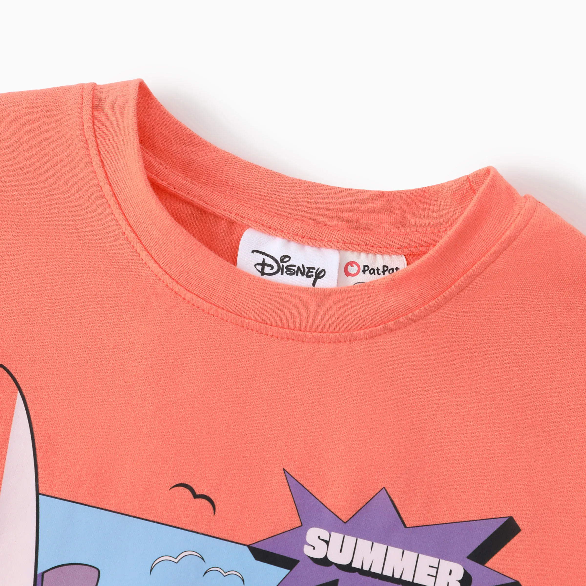 Disney Stitch Matching Family Tropical Floral Sporty Dress with Built-in Shorts & Pockets/ Cotton Top Multi-color - Image 28