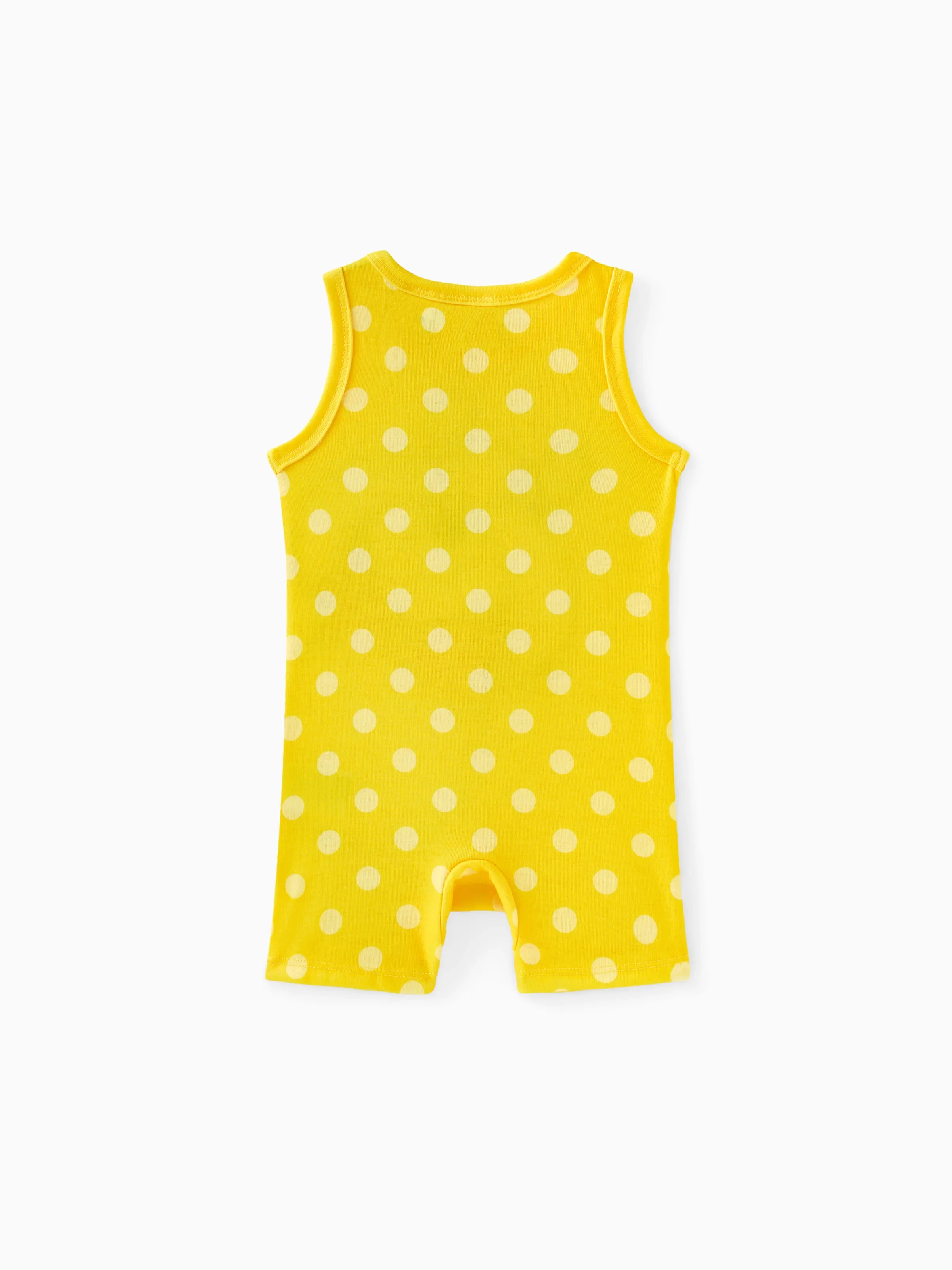 Disney Winnie the Pooh 1pc Baby Boy/Girl Naia™ Character Striped/Polka Dot Bodysuit
 LightYellow - Image 3