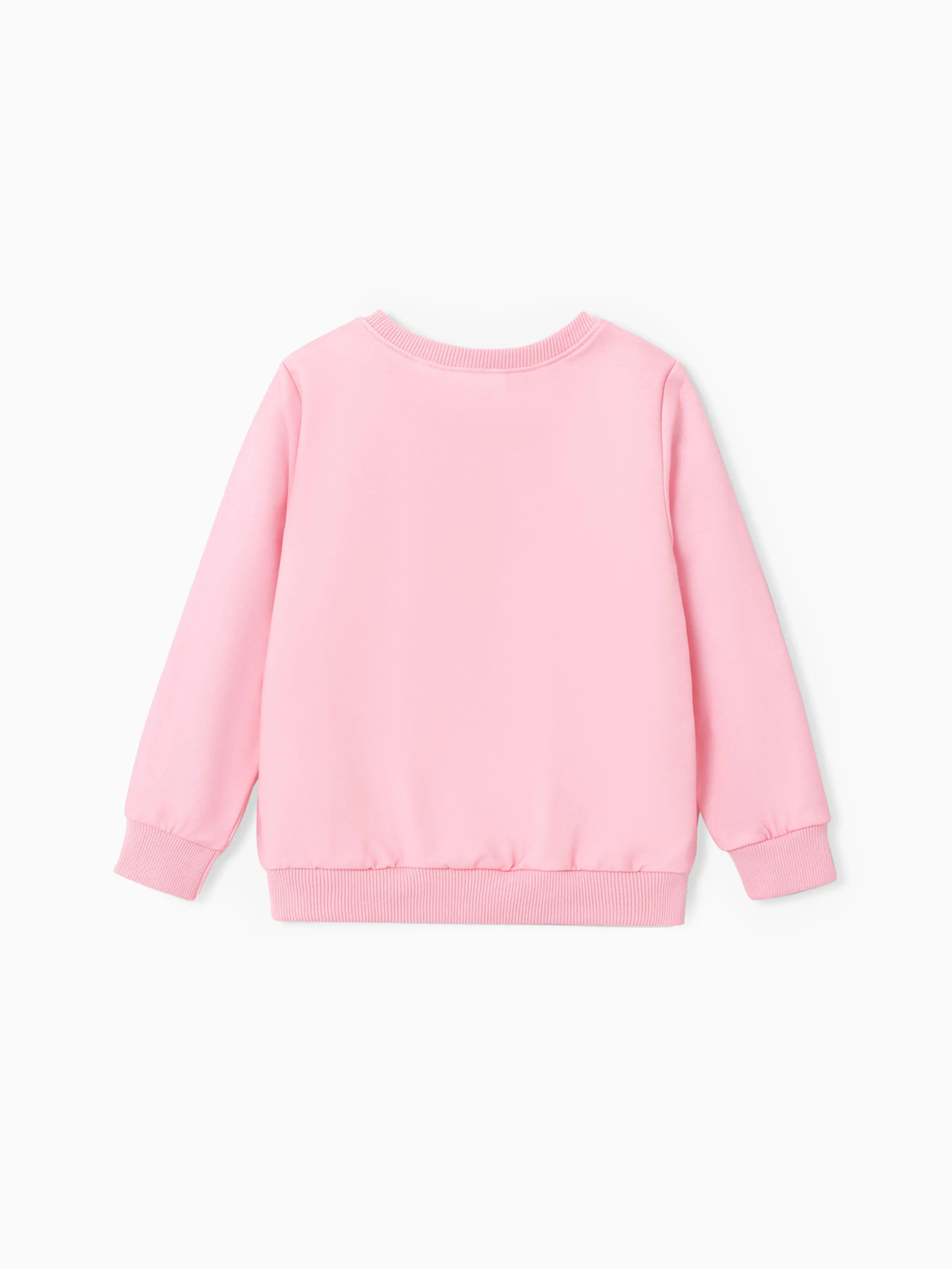 Disney Winnie the Pooh Toddler Girl Character Print Long-sleeve Sweatshirt Pink - Image 2