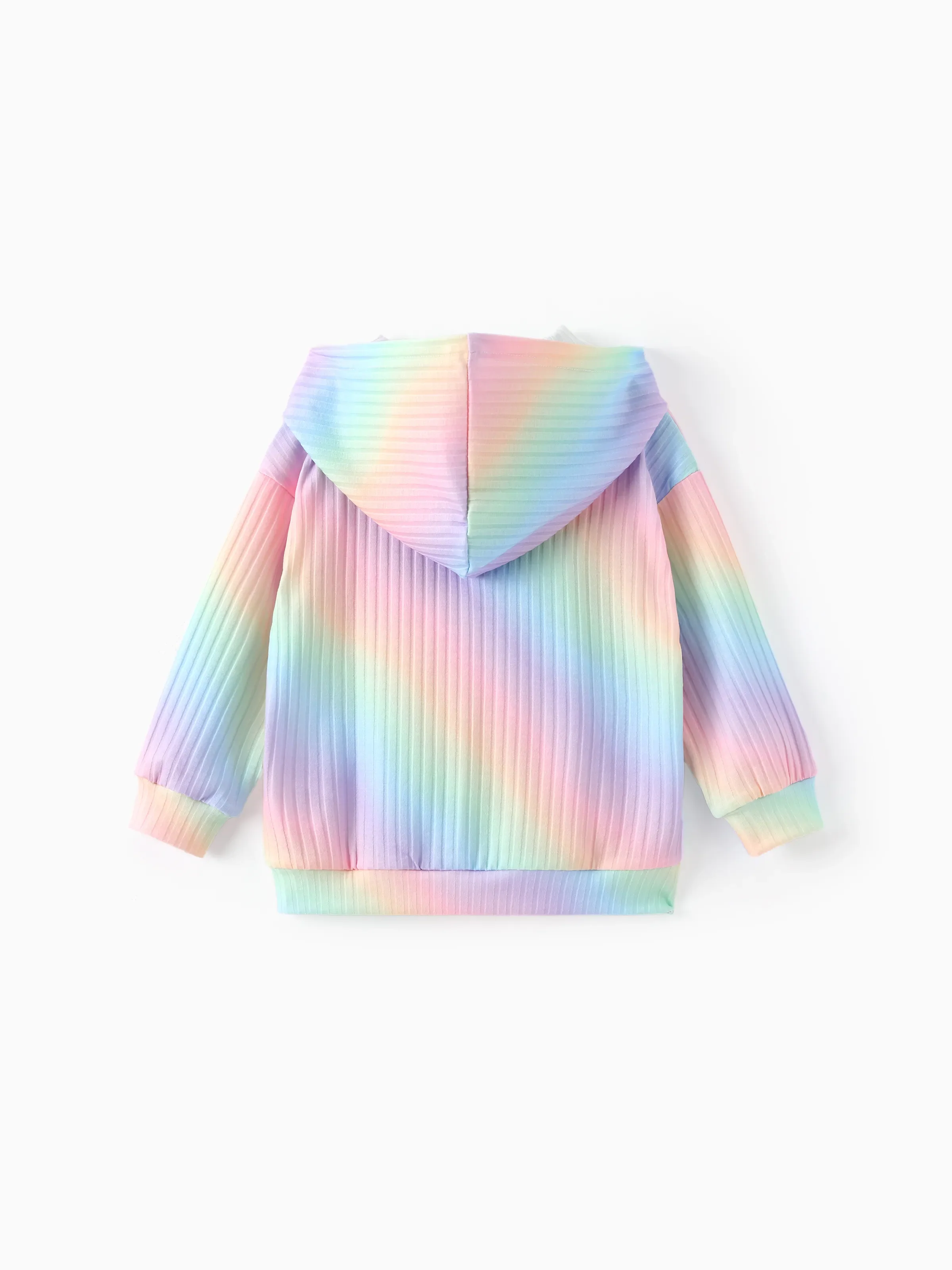 Dora Toddler Girl Rainbow Hooded Sweatshirt Multi-color - Image 2