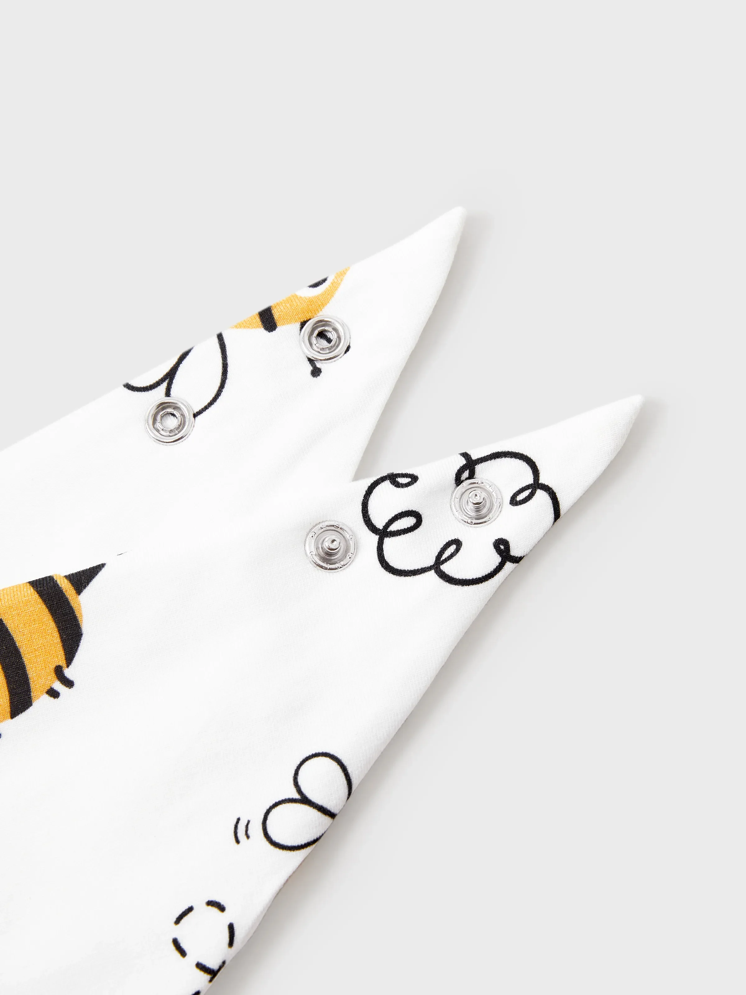 Family Matching Bamboo Pajamas Soft Bamboo Viscose PJs for Men Women Kids Toddler, Cute Bee Print Sleepwear with Short Sleeve Top and Long Pants White - Image 33