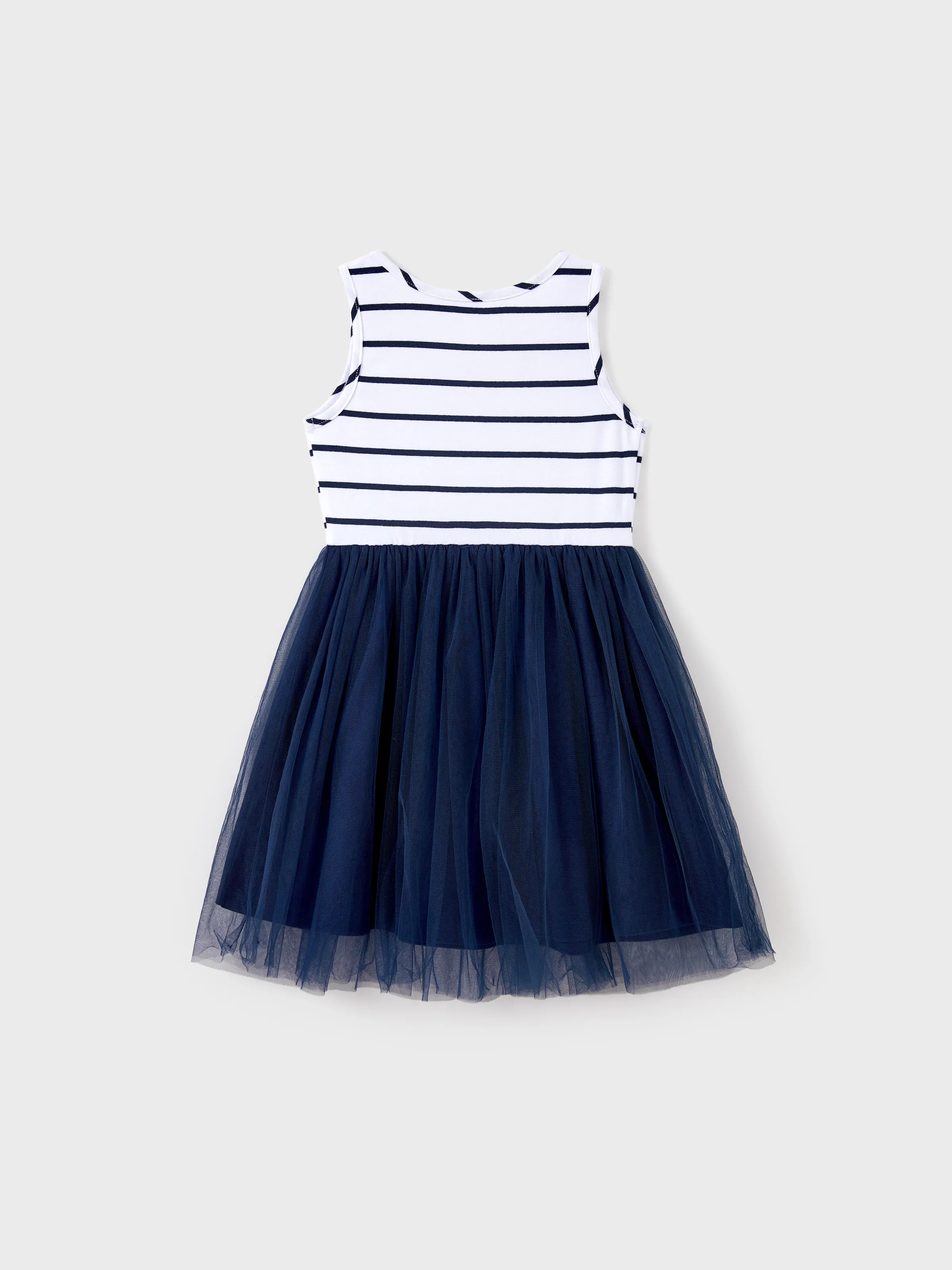 Family Matching Cotton T-Shirt & Dress Set – Sunny Days Palm Print for Dad, Mom, Baby & Toddler, Perfect for Summer Vacations & Family Outings Tibetan blue - Image 8