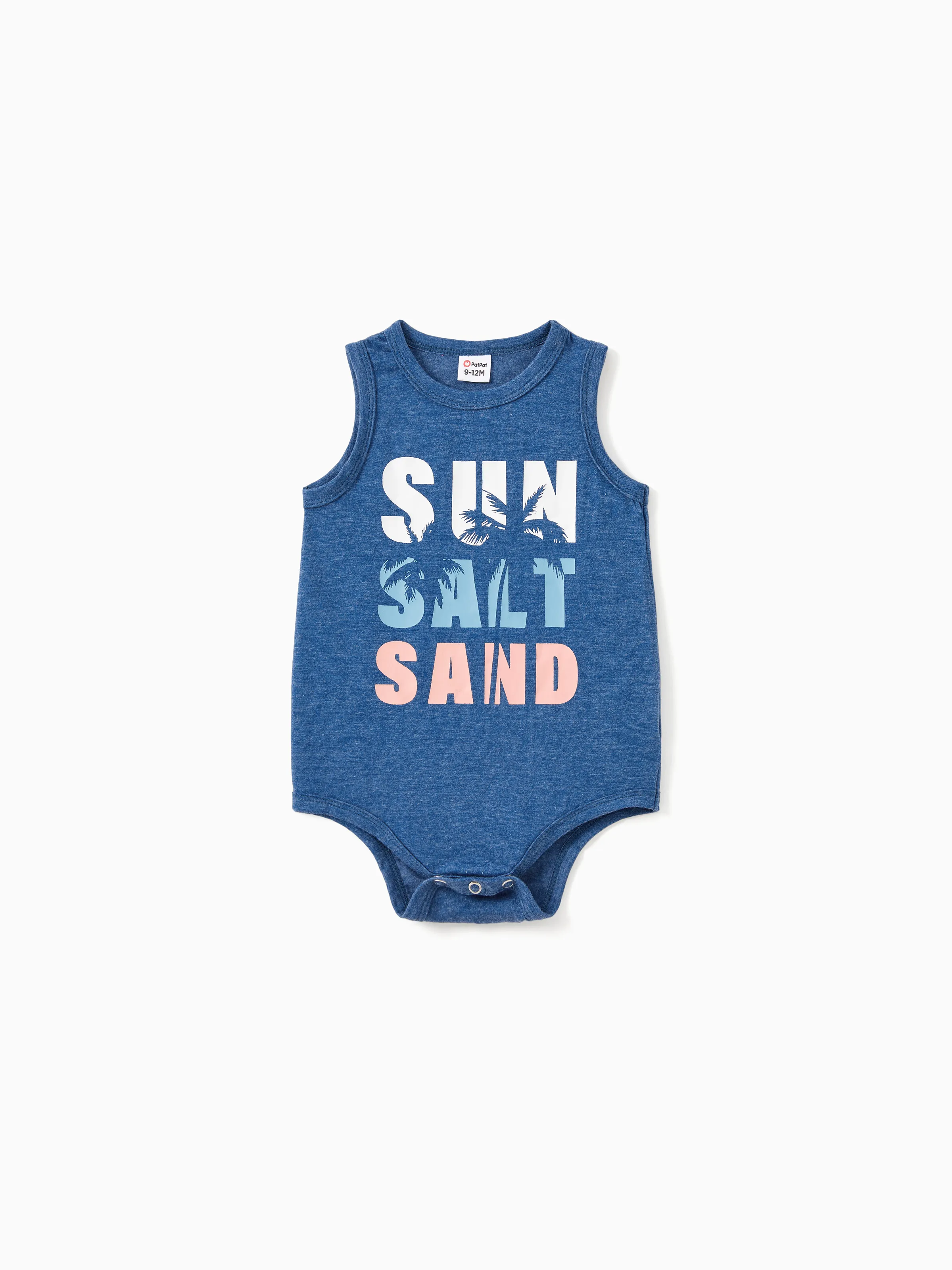 Family Matching Sets Blue Tank Top or Flowy A-Line Tank Dress with Pockets Blue - Image 13