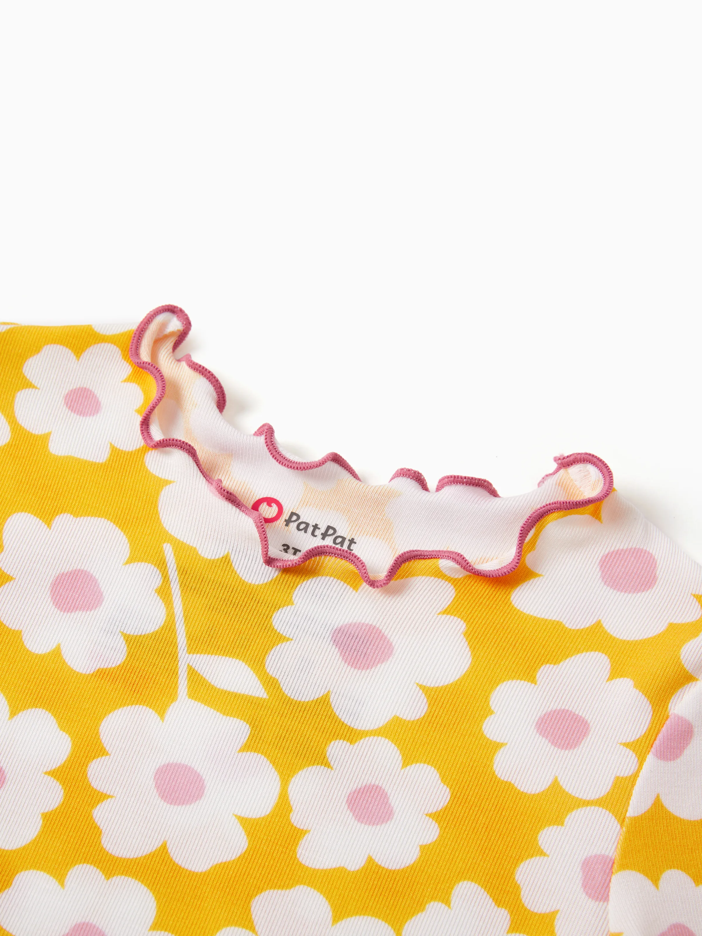 Halloween Pajama Set 2-piece Modal Pajamas With Childlike Print for Toddler / Kids ( Snug-Fitting ) Yellow - Image 2