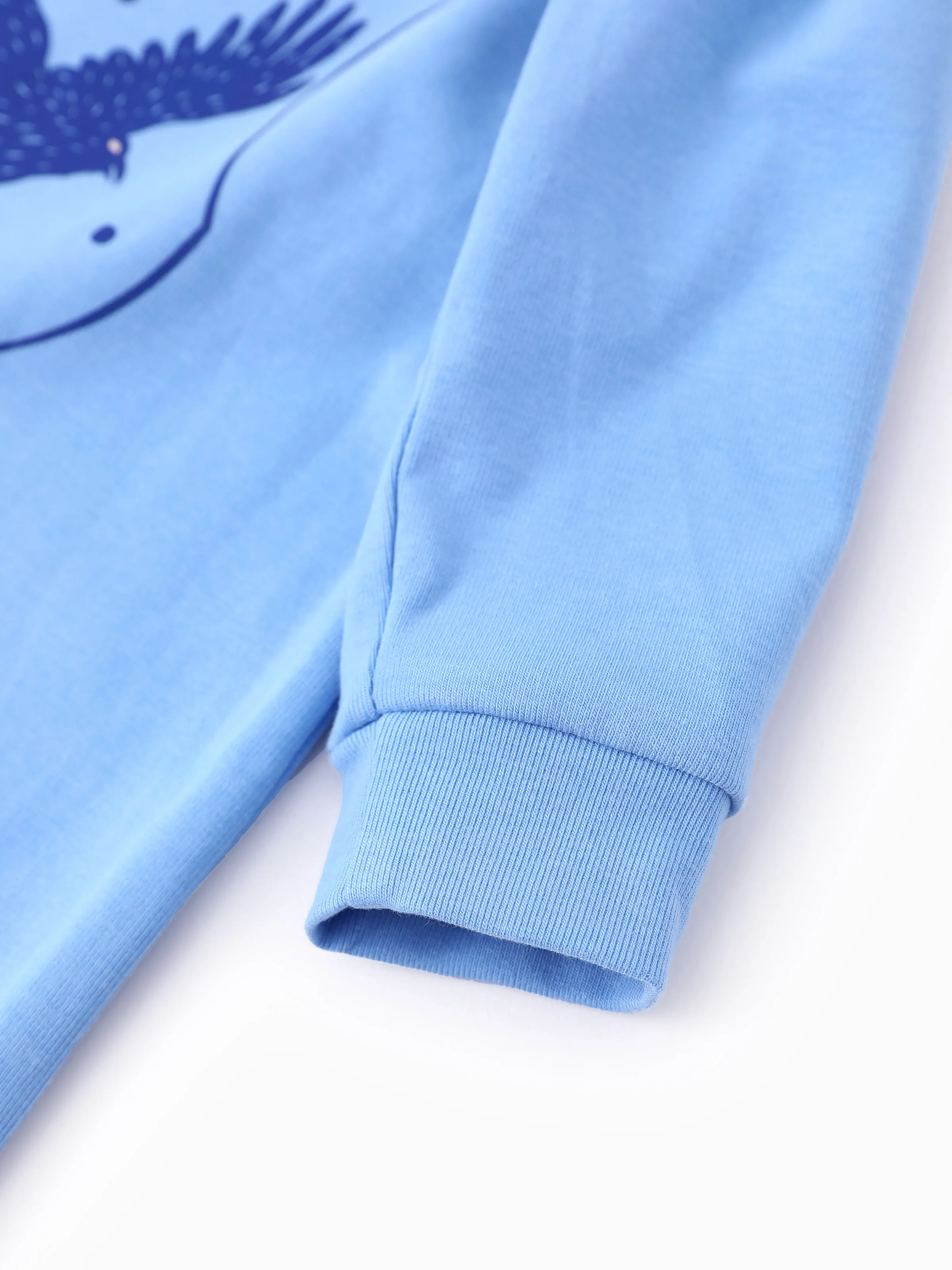 Harry Potter Baby Boy 1pc Long-sleeve Cotton Jumpsuit Royal Blue - Image 4
