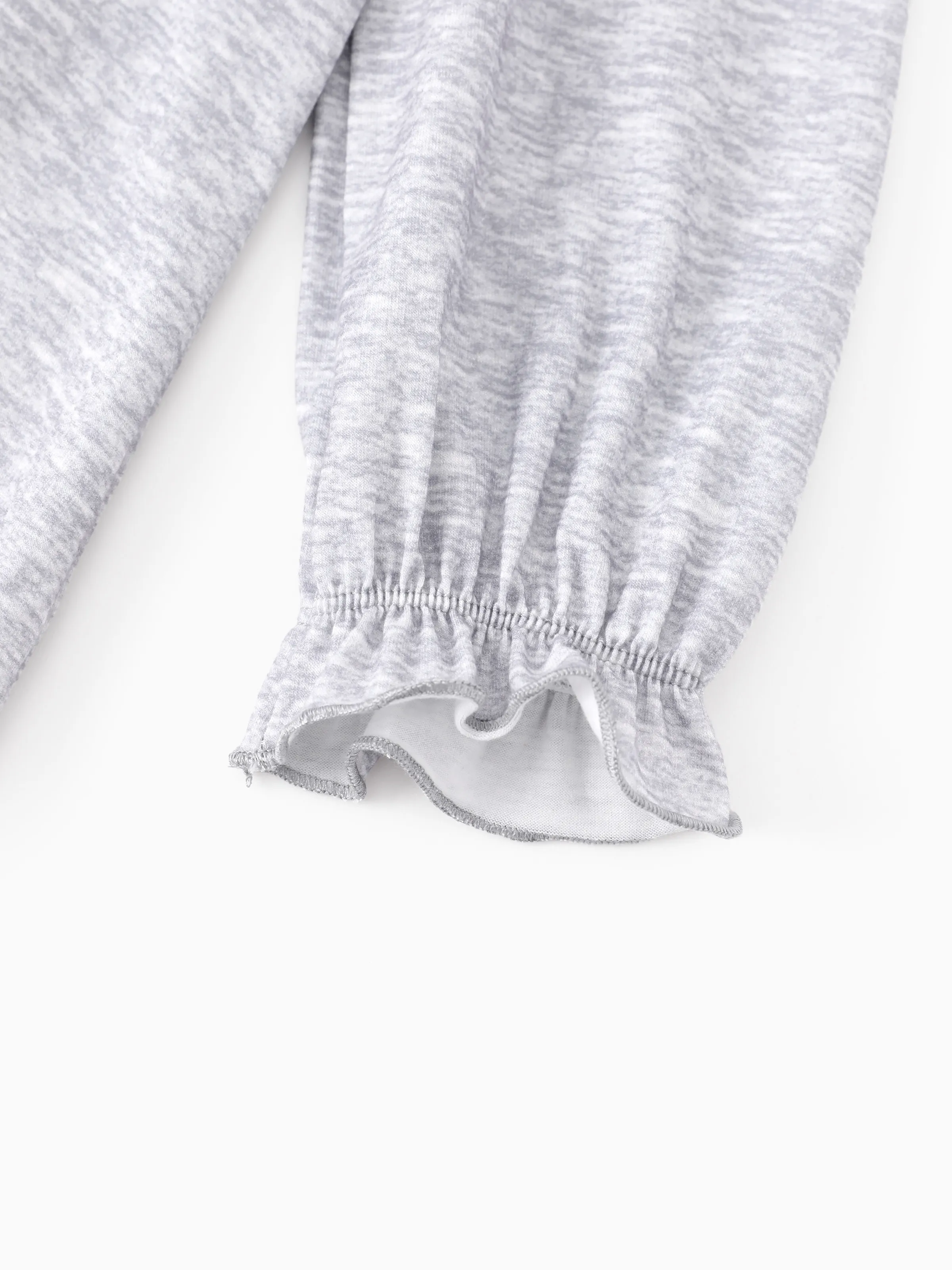 Harry Potter Kid Girl Ruffle Edge Pajamas Nightdress Light Grey - Image 8