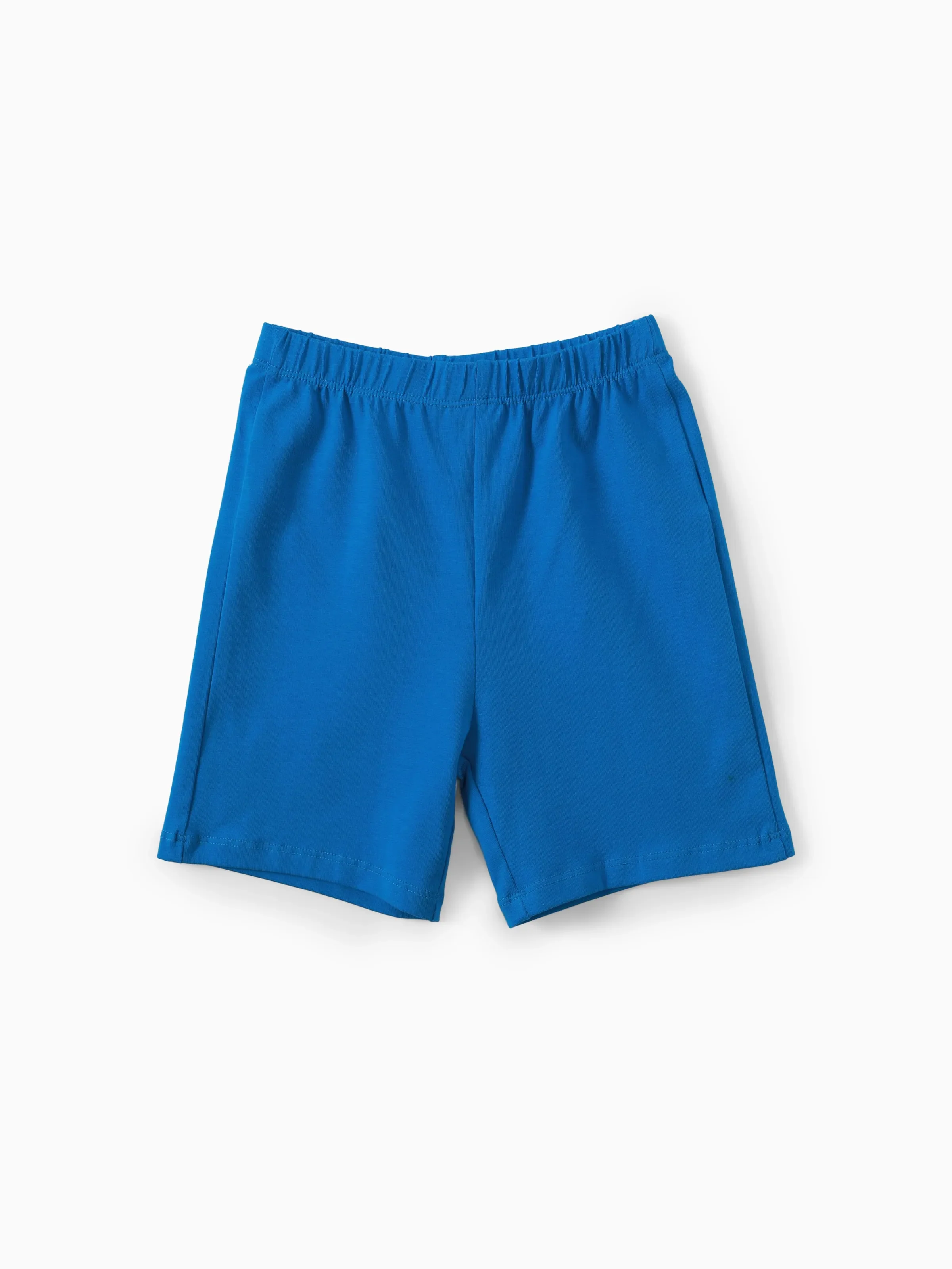 Hot Wheels 2pcs Toddler Boy Naia Colorblock Tank Top and Elasticized Cotton Shorts set Blue - Image 4