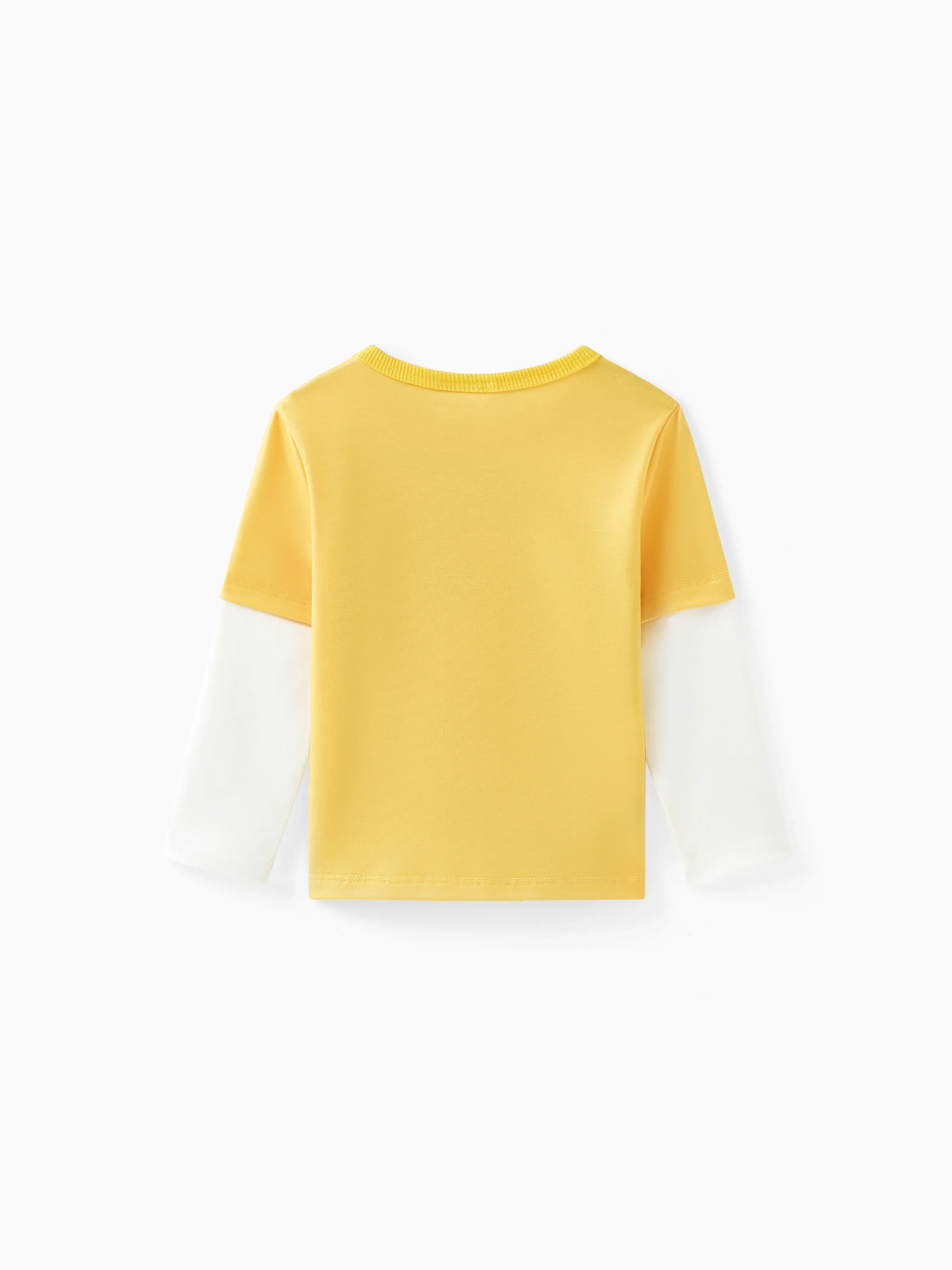 Hot Wheels Toddler Boy Character Print Long Sleeve Top Yellow - Image 3