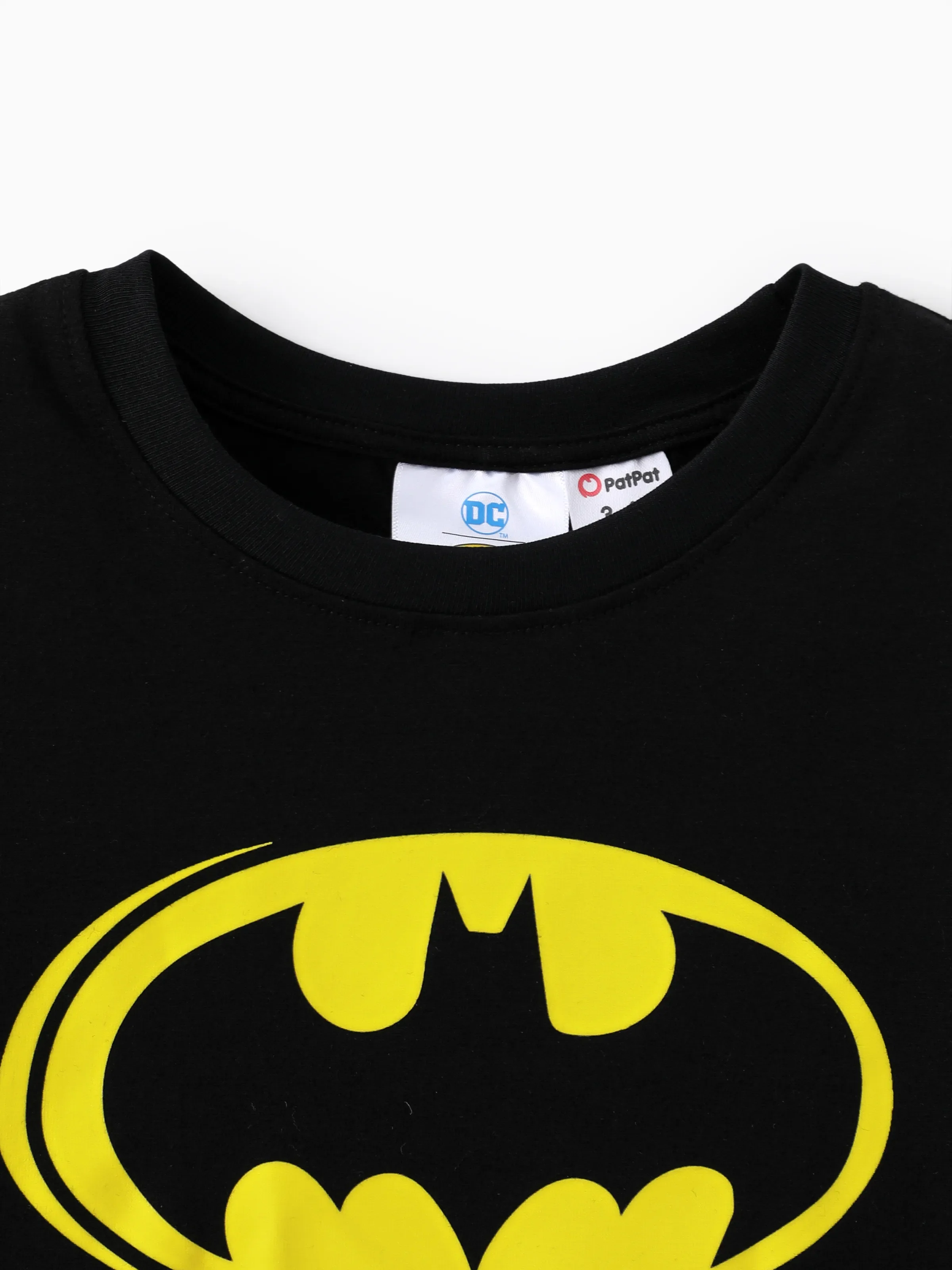 Justice League Toddler Boy Batman/Superman/Wonder Woman/The Flash Cotton Tee Black - Image 3