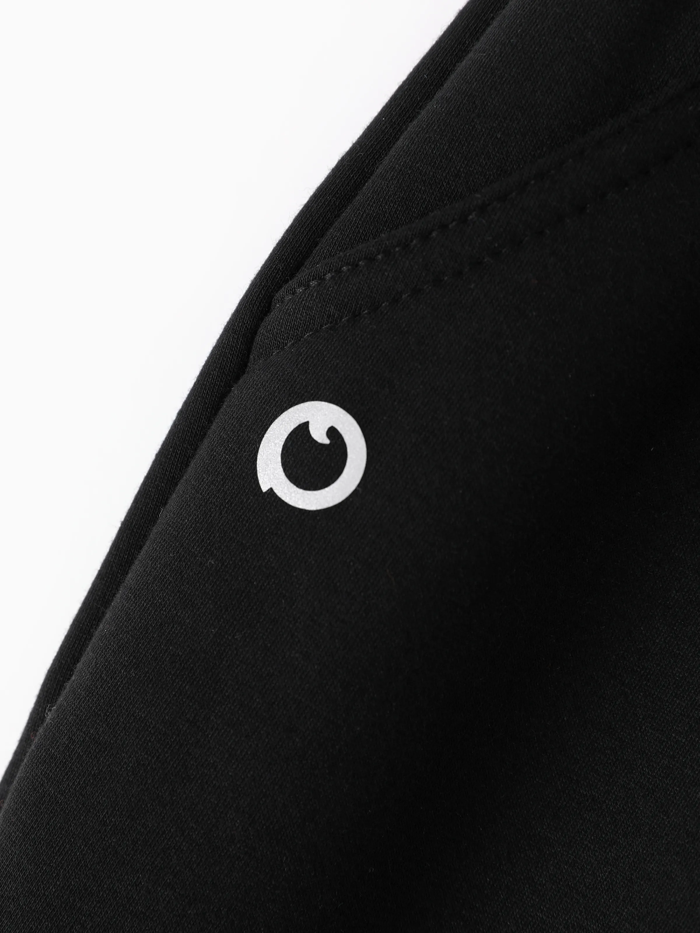 kids fleece lined jogger pants with reflective print and pockets warm breathable and moisture wicking sweatpants for boys and girls deep black - Image 11