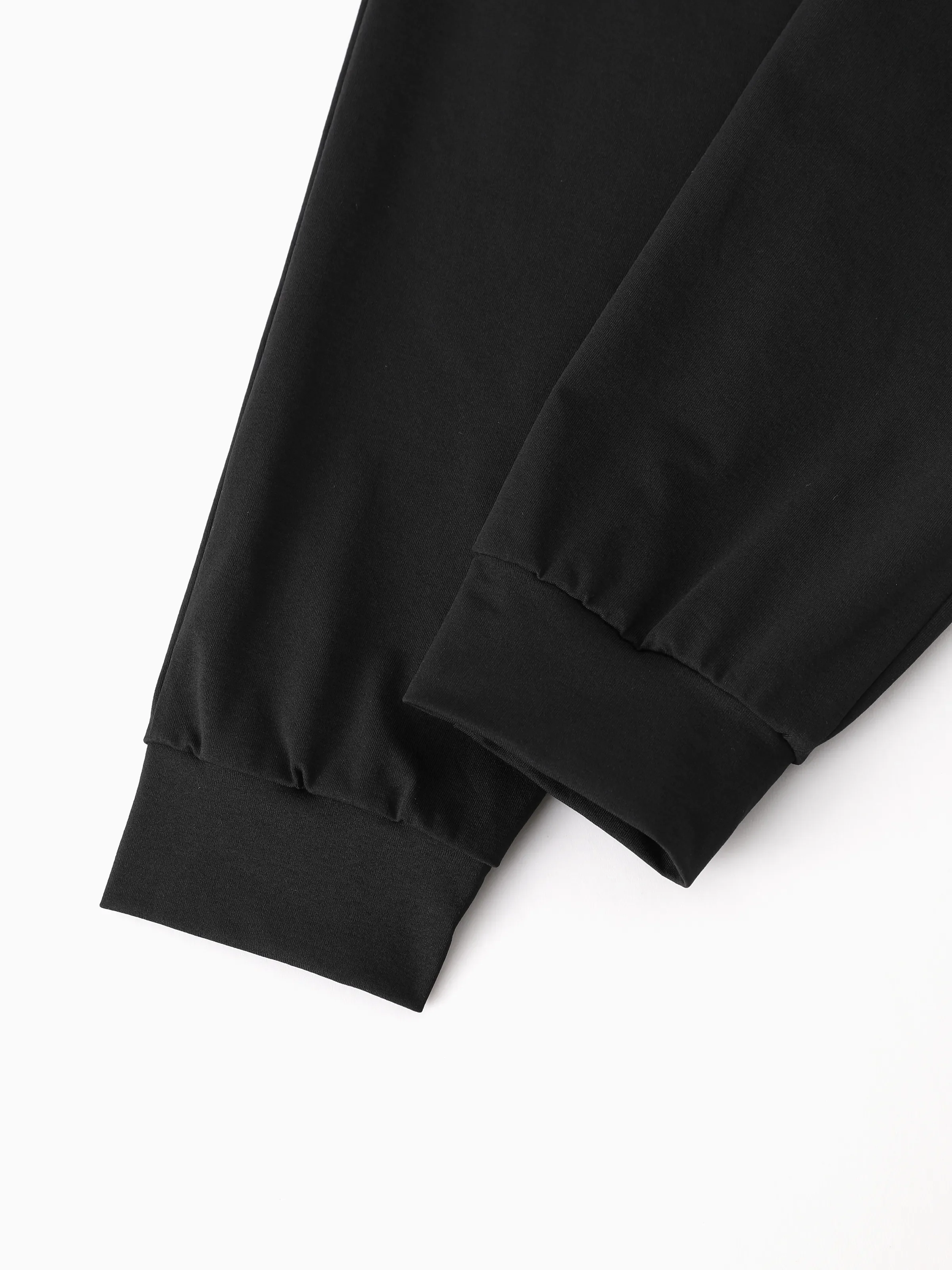 kids-jogger-pants-with-elastic-waistband-and-drawstring-comfortable-everyday-sweatpants-with-pockets-for-boys-and-girls-black - Image 7
