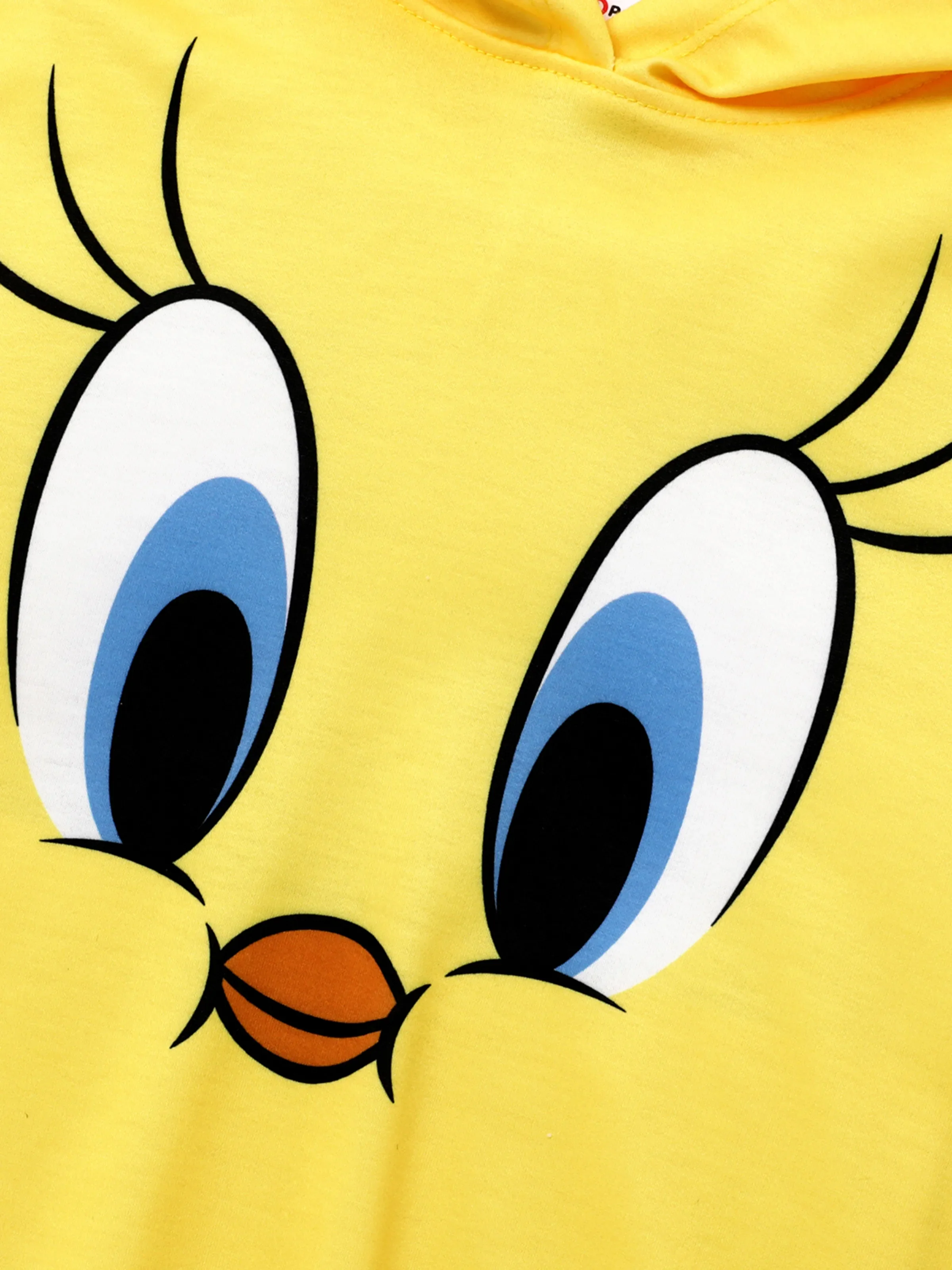 Looney Tunes Toddler/Kid Girl Hooded Sweatshirt Yellow - Image 6