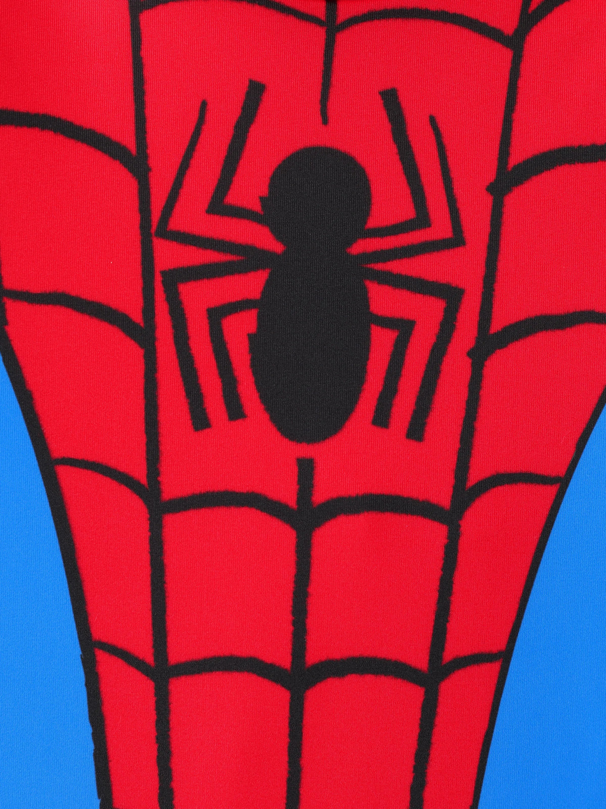 Marvel Baby/Toddler Boy Spider-Man UPF30+ Colorblock Print Swimsuit  Red - Image 2