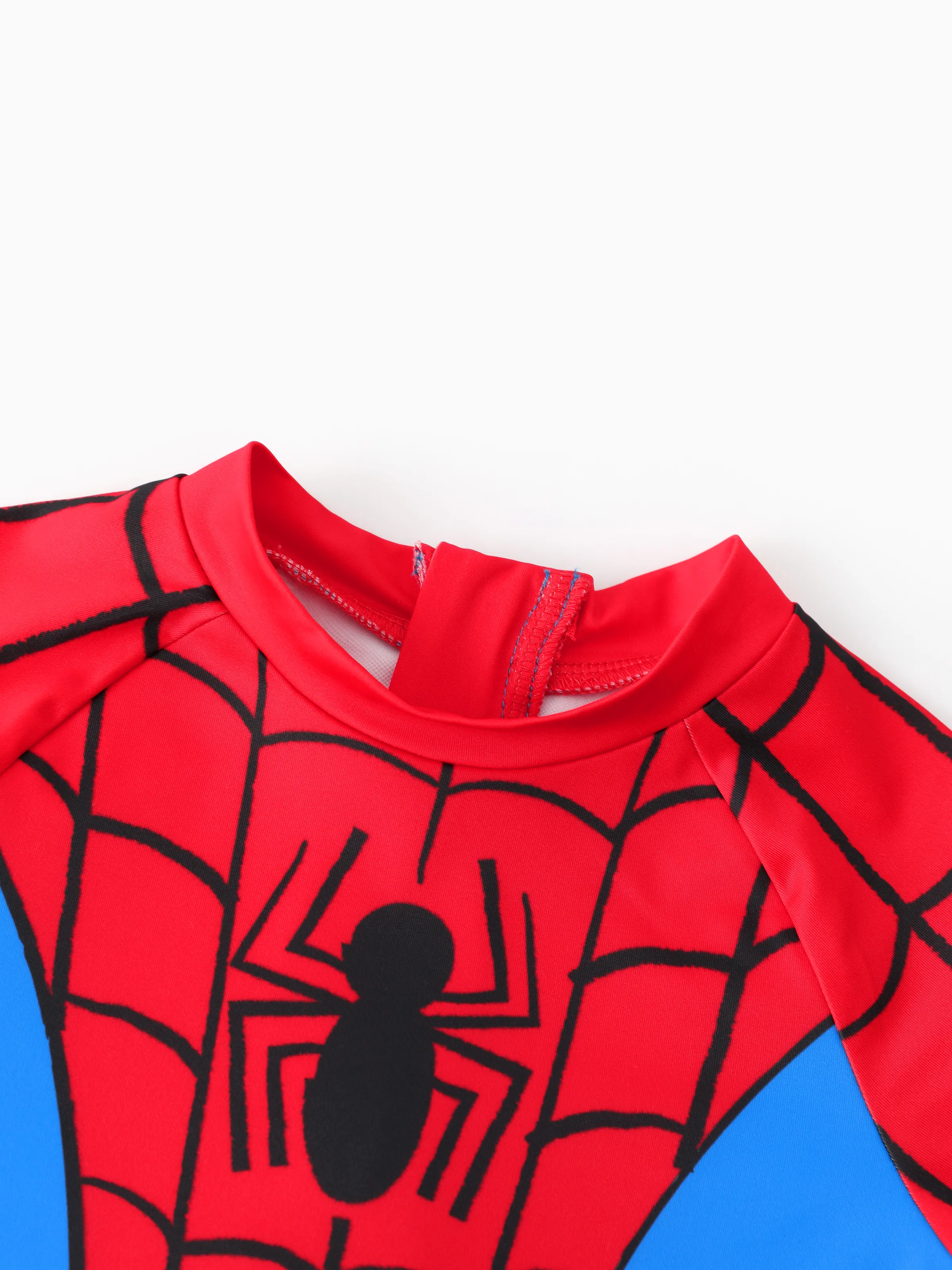 Marvel Baby/Toddler Boy Spider-Man UPF30+ Colorblock Print Swimsuit  Red - Image 4