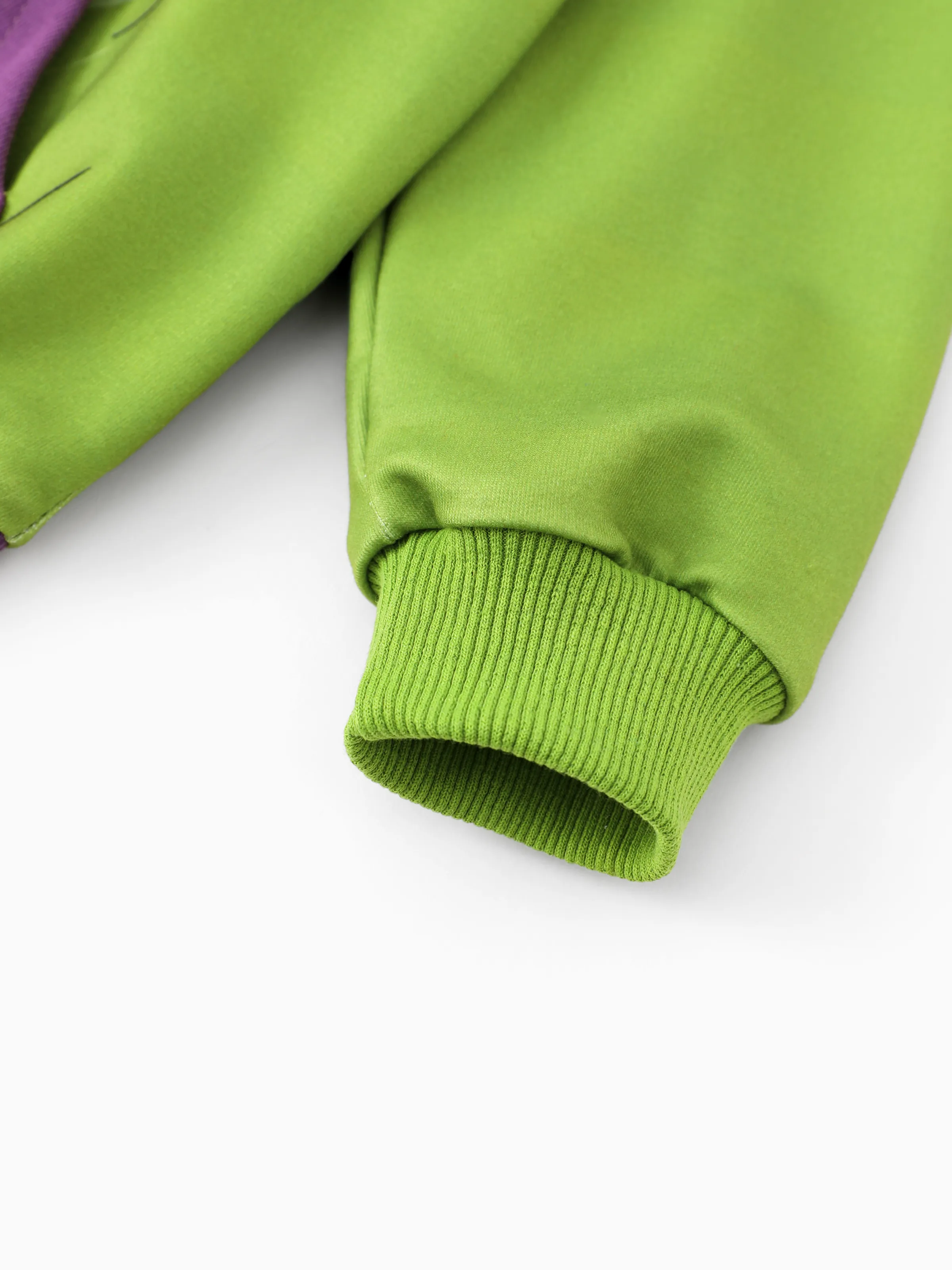 Marvel Toddler/ Kid Boy 2pcs Green Hulk Costume Sweatshirt and Pants Set with Built-in Mask Green - Image 9
