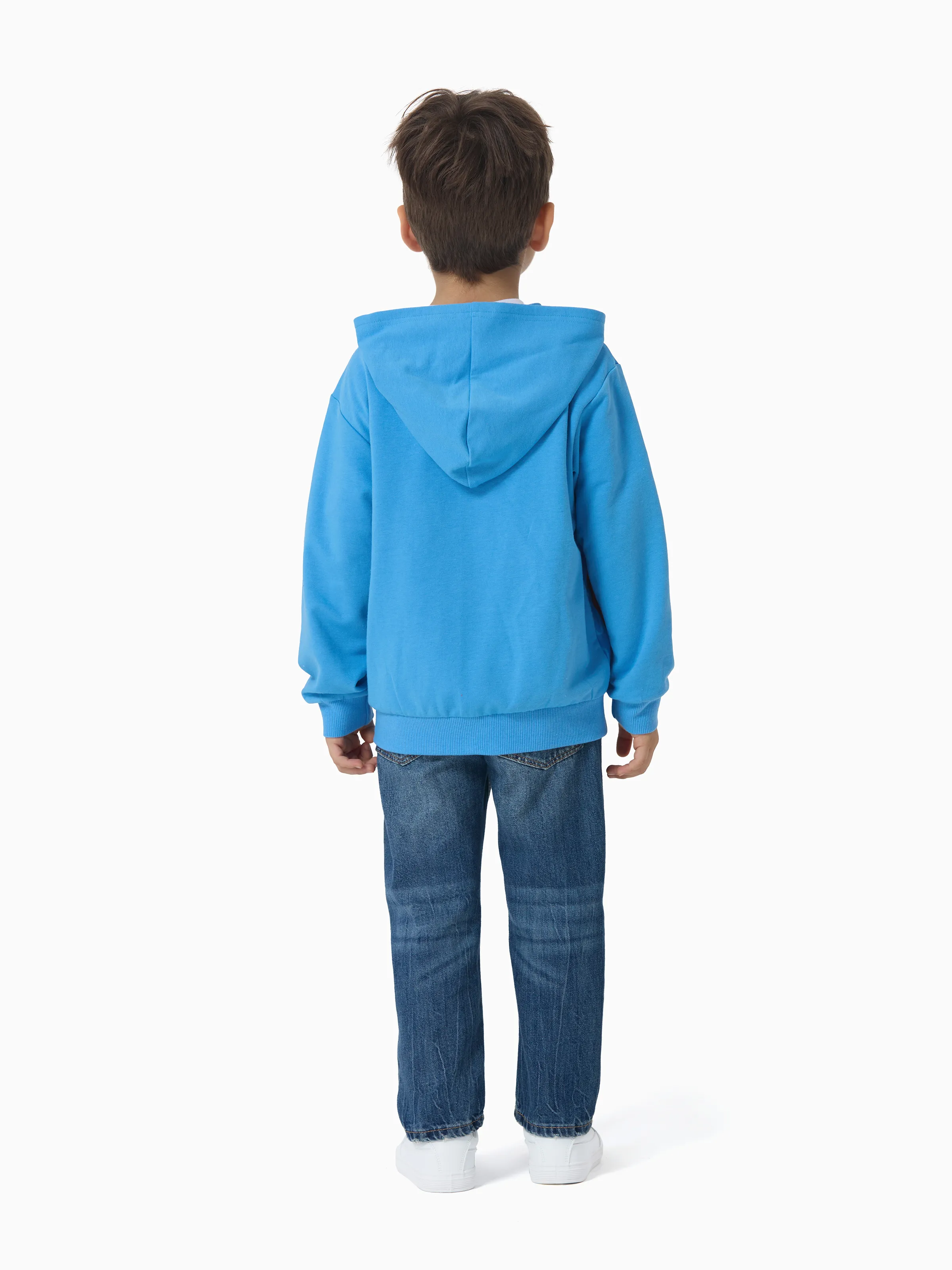 Marvel Toddler/Kid Boy Captain America Hooded Jacket Blue - Image 3