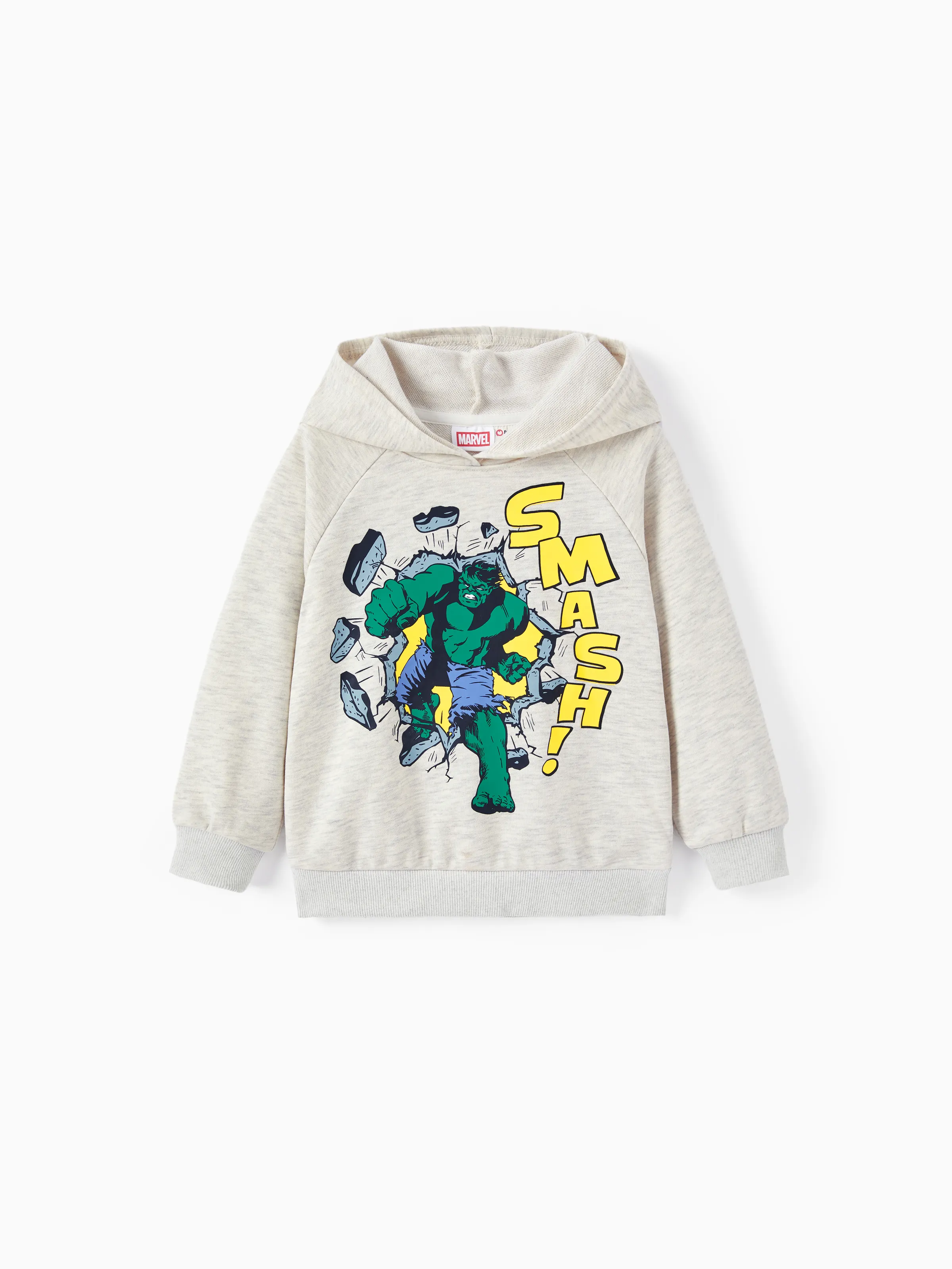 Marvel Toddler/Kids Boy 2pcs Green Hulk Character Graphic Longsleeves Hoodie and Sweatpants Set Black - Image 6