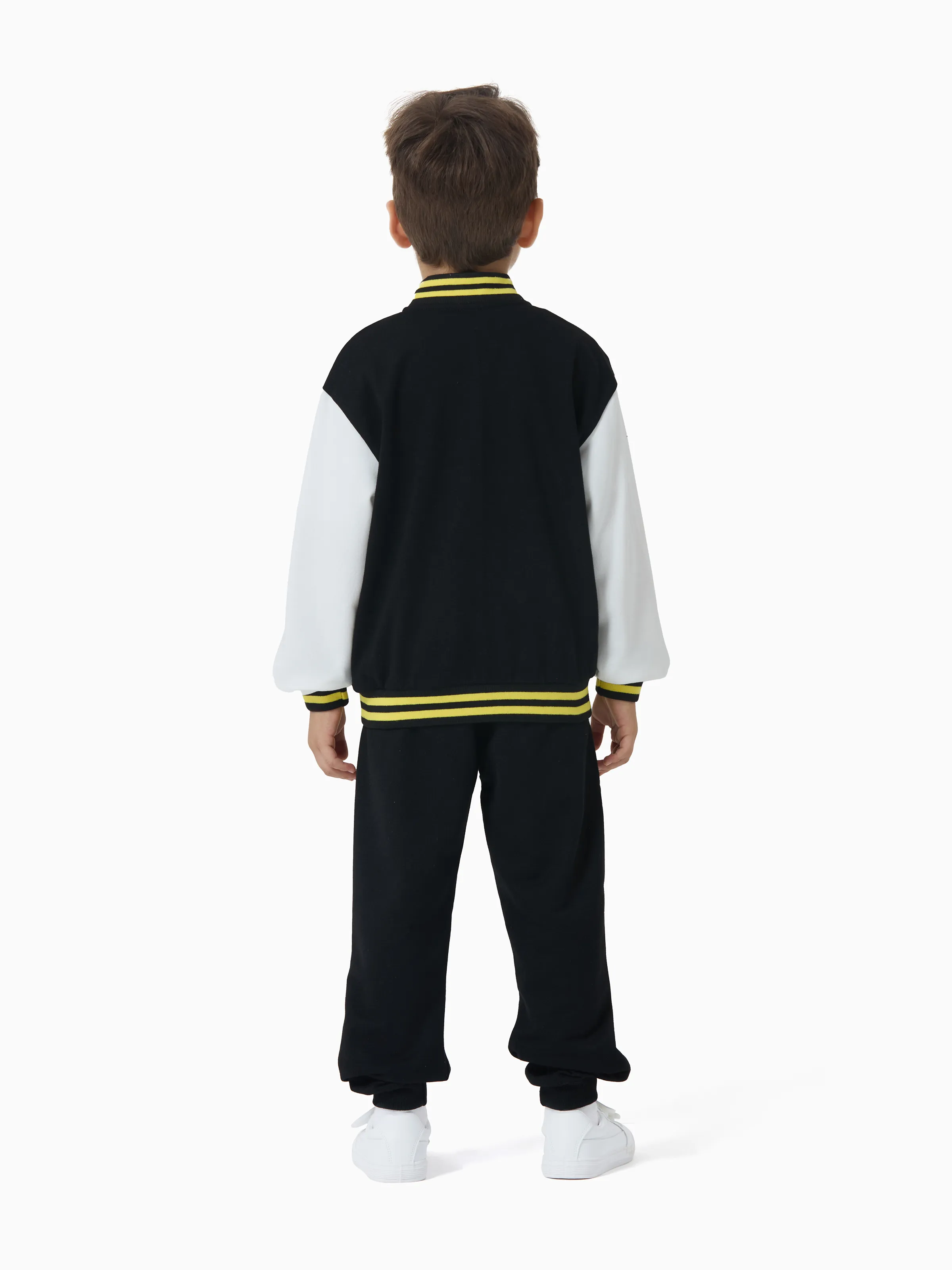 Marvel Toddler/Kids Boy Black Panther Colorblock Bomber Jacket Black - Image 6
