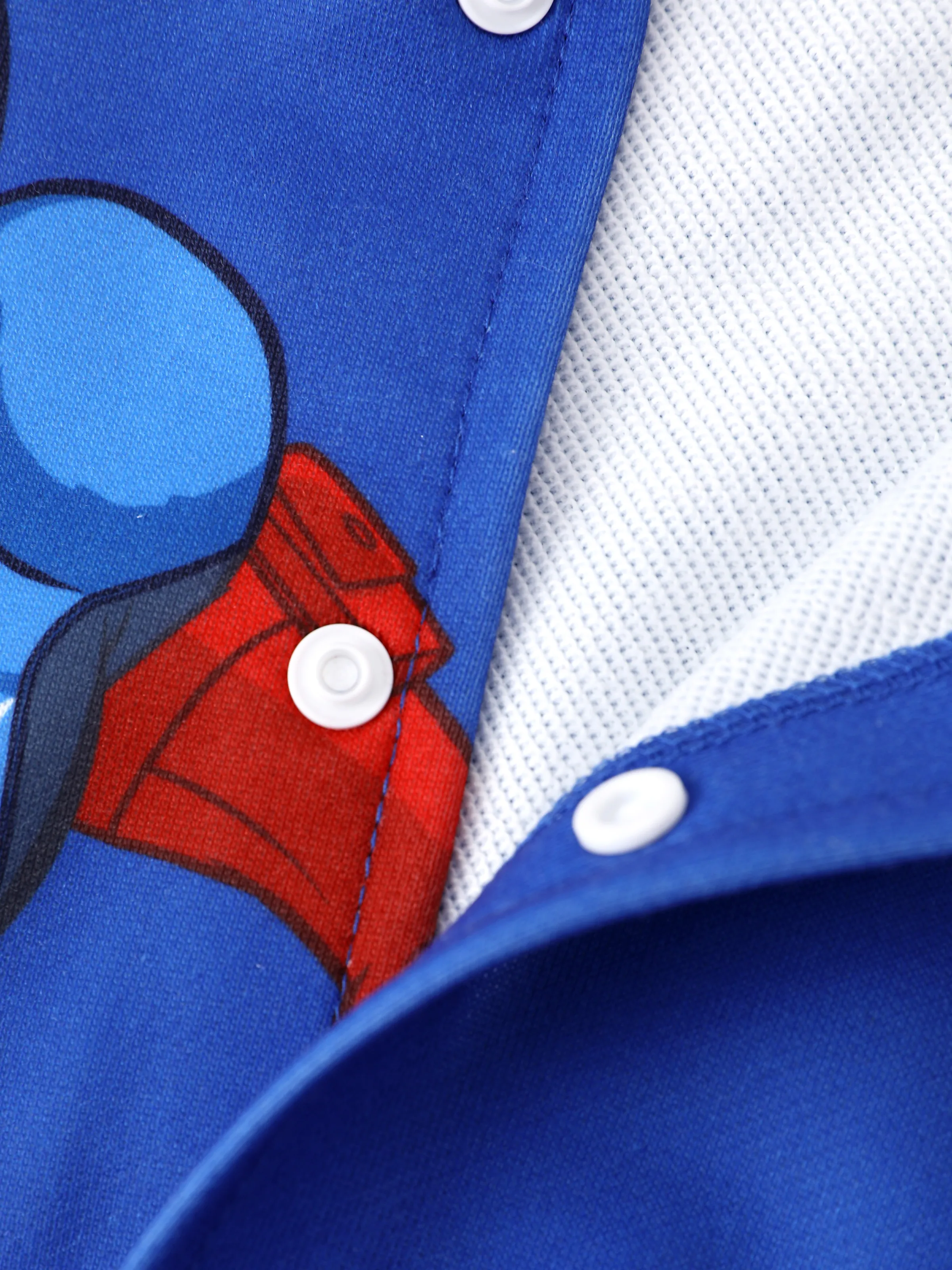 Marvel Toddler/Kids Boy Captain America Colorblock Bomber Jacket Blue - Image 7