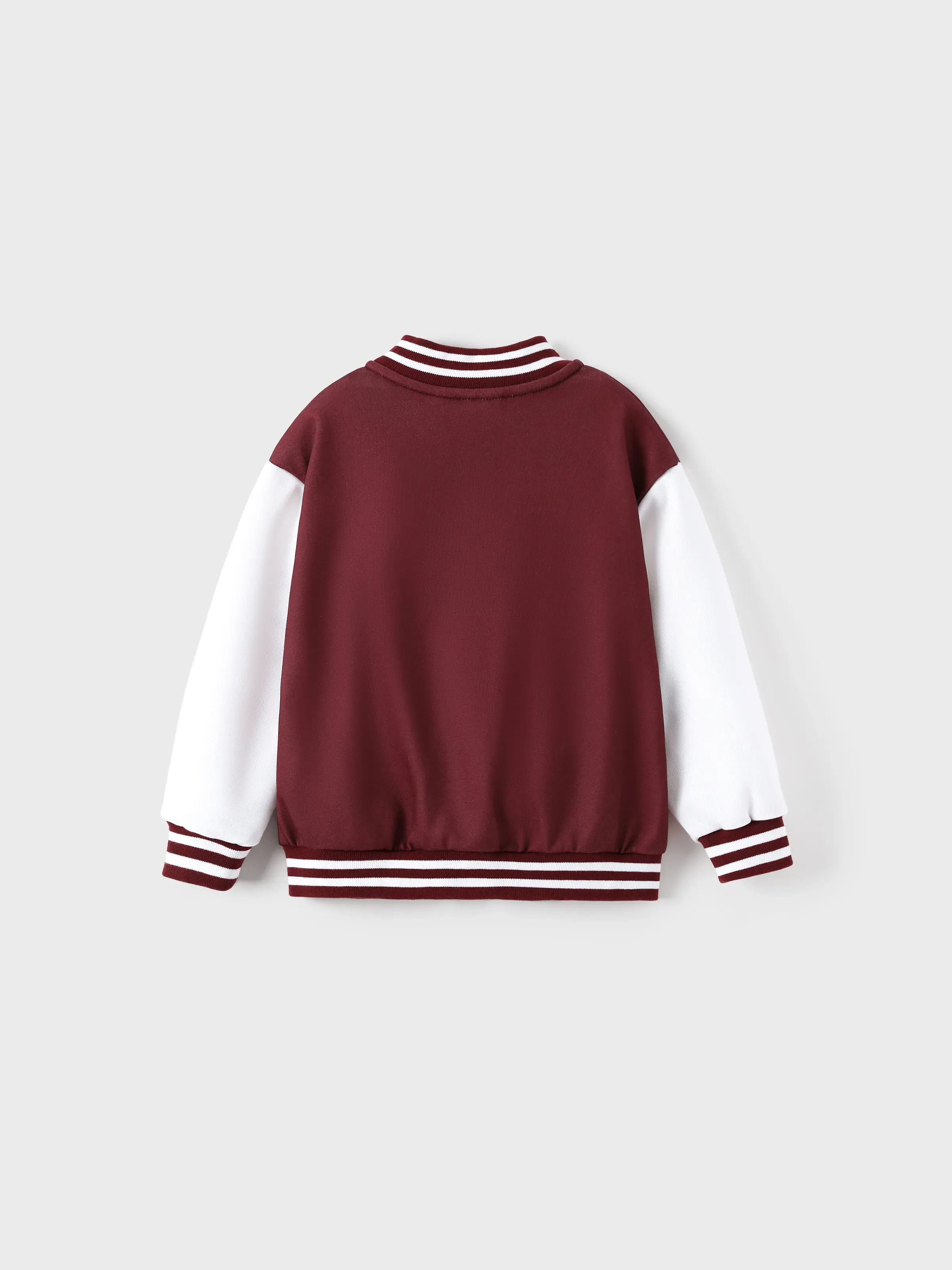 Marvel Toddler/Kids Boy Iron Man Colorblock Bomber Jacket Burgundy - Image 3