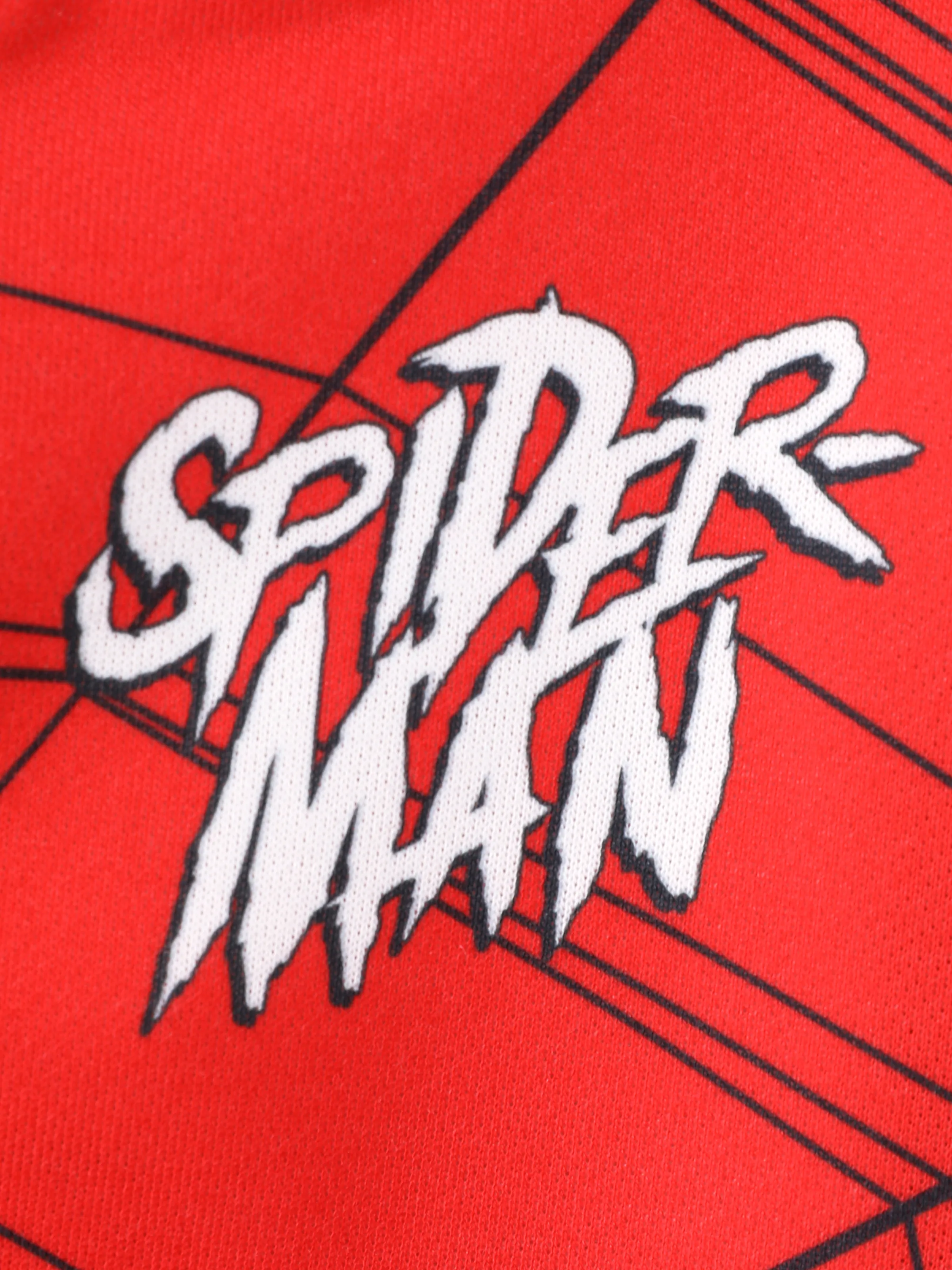 Marvel Toddler/Kids Boy Spiderman Character Graphic Colorblock Bomber jacket Red - Image 7