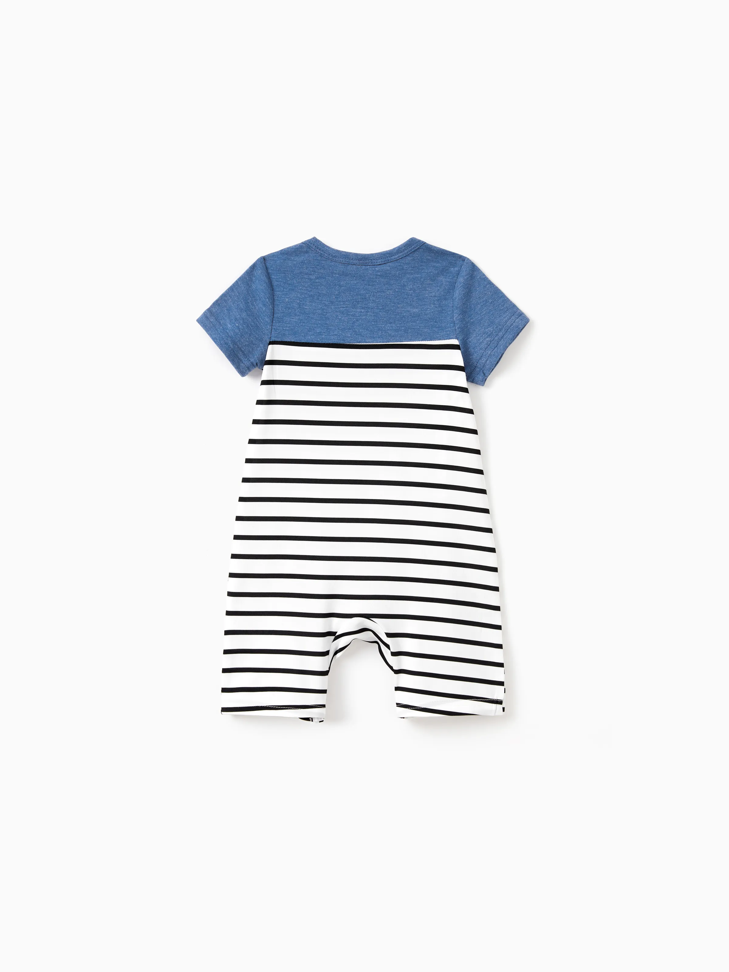Mommy and Me Family Matching Soft Casual Outfit with Below Knee Dresses, Front Buttons, Belted Design Blue - Image 15