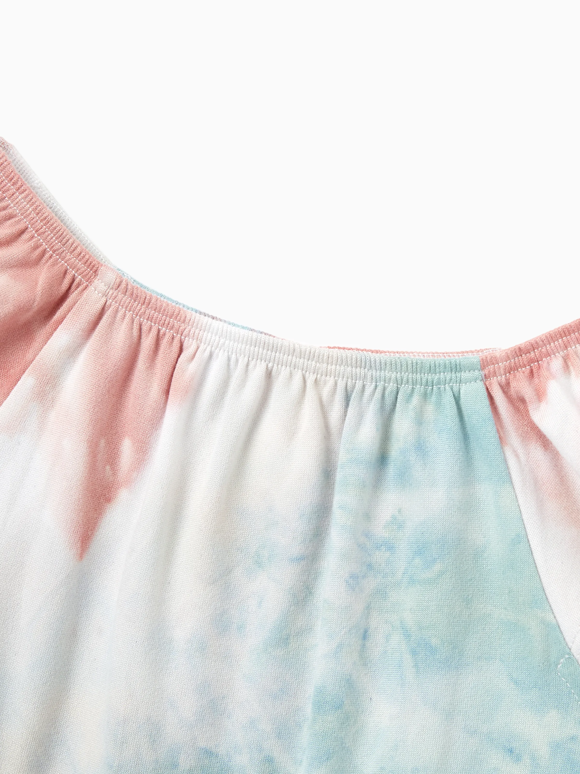 Mommy and Me Matching Tie Dye Dress Set for Women, Girls & Baby Romper
 Multi-color - Image 15