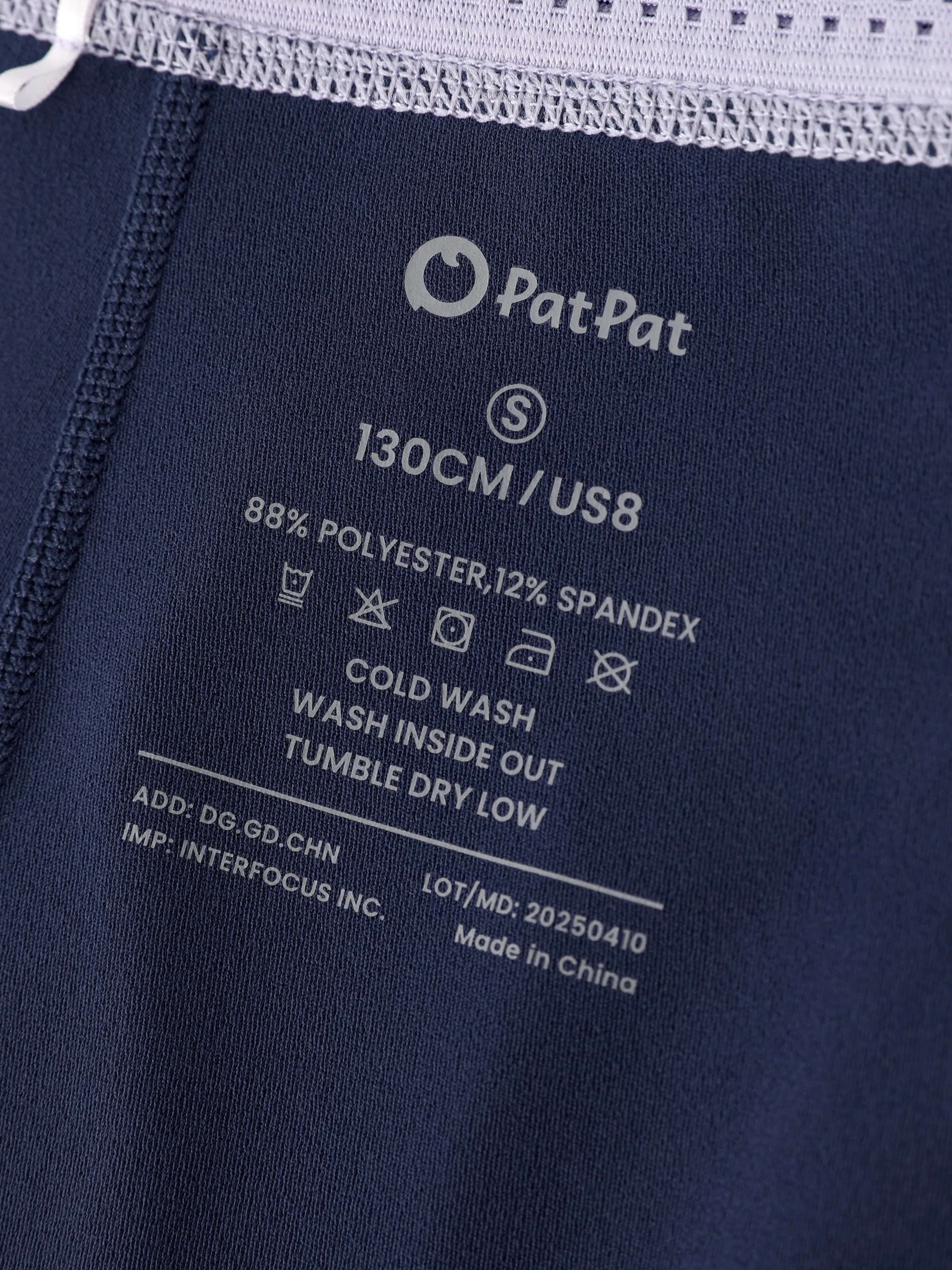 PatPat Rapidair activewear Kid Girl Athletic 2 in 1 Tennis Skort with Bamboo Viscose Shorts & Pocket Deep Blue - Image 6