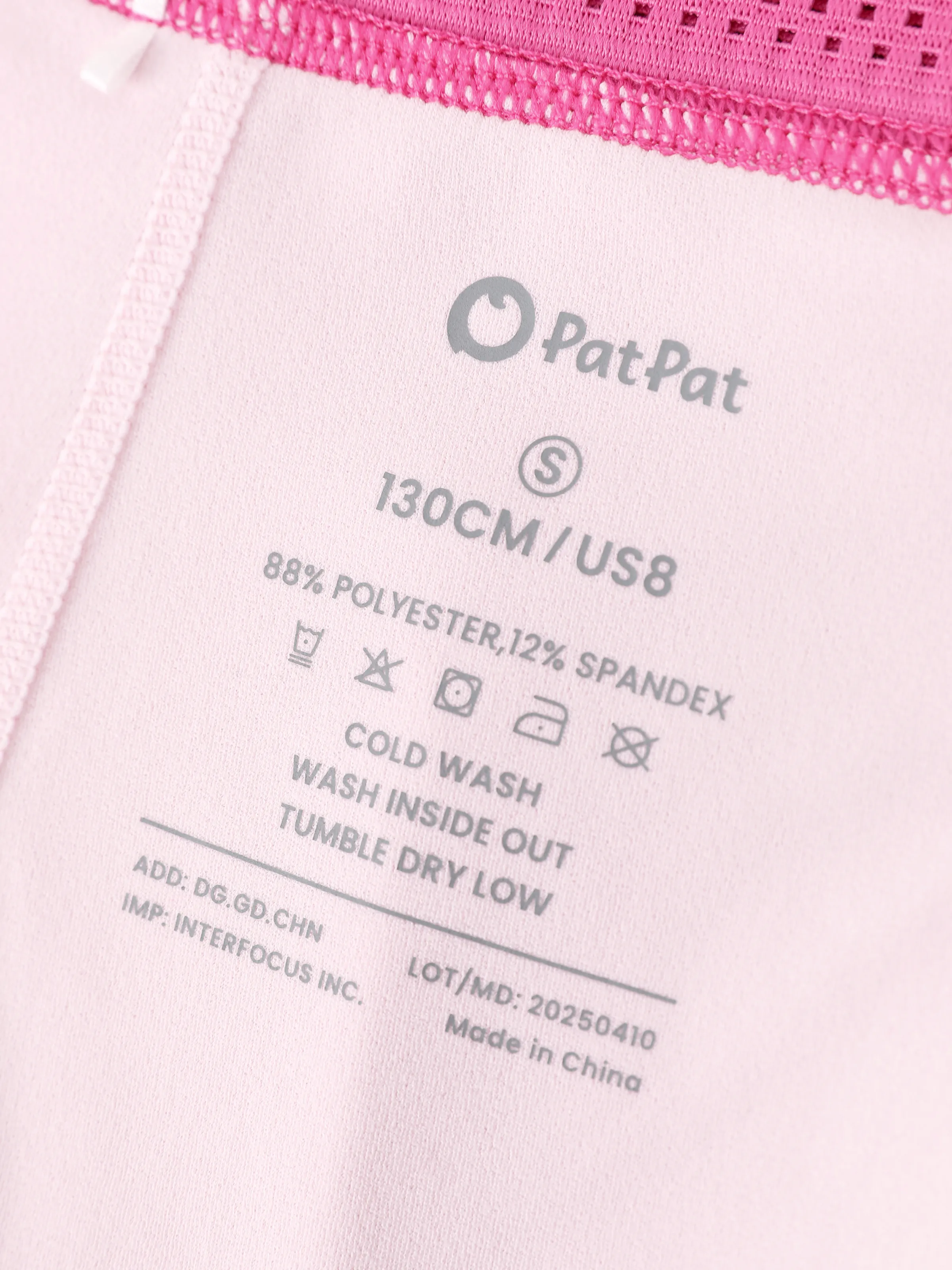 PatPat Rapidair activewear Kid Girl Athletic 2 in 1 Tennis Skort with Bamboo Viscose Shorts & Pocket Hot Pink - Image 6