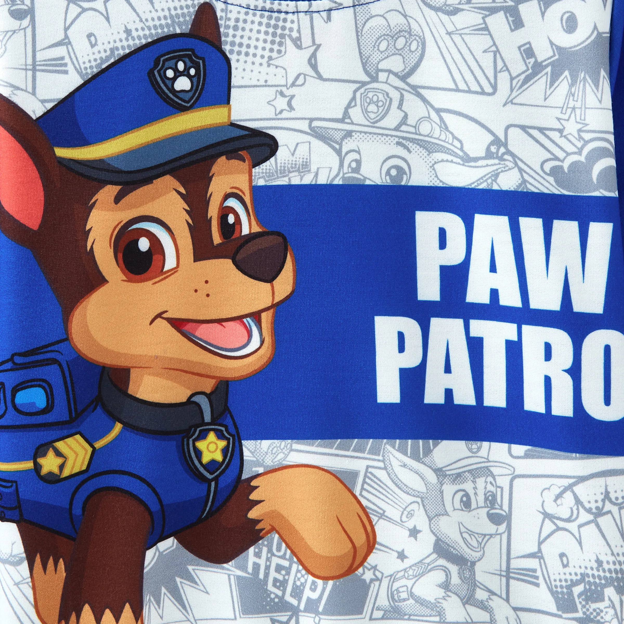 PAW Patrol 2pcs Toddler Boy Chase Pullover Sweatshirt with Pants Set Blue - Image 5