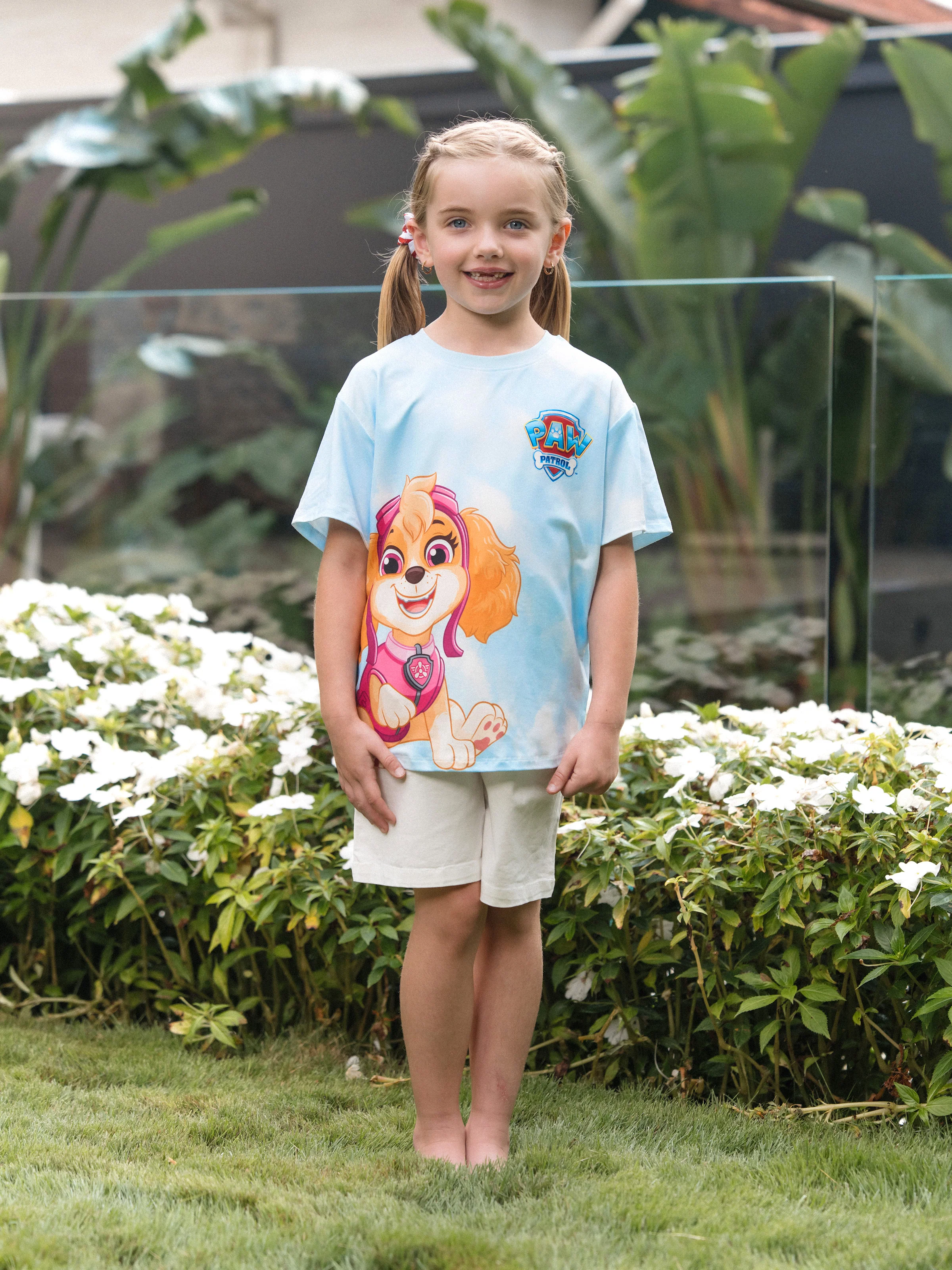 PAW Patrol Mommy & me Casual Tie-dye Printed Tee Multi-color - Image 11
