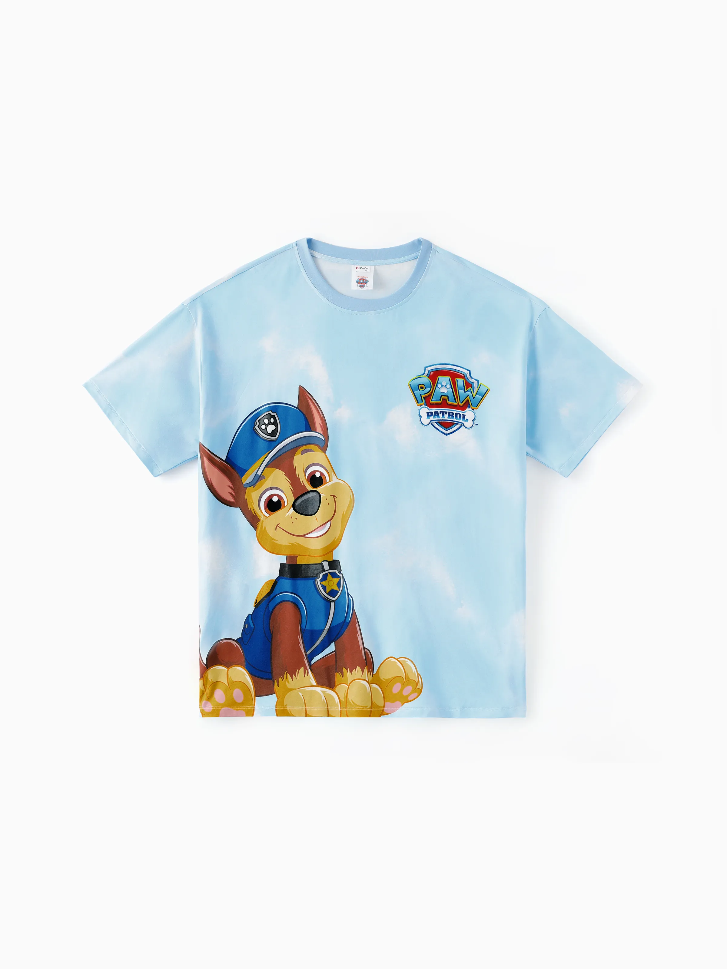 PAW Patrol Daddy & Daughter Casual Tie-dye Printed Tee Multi-color - Image 6