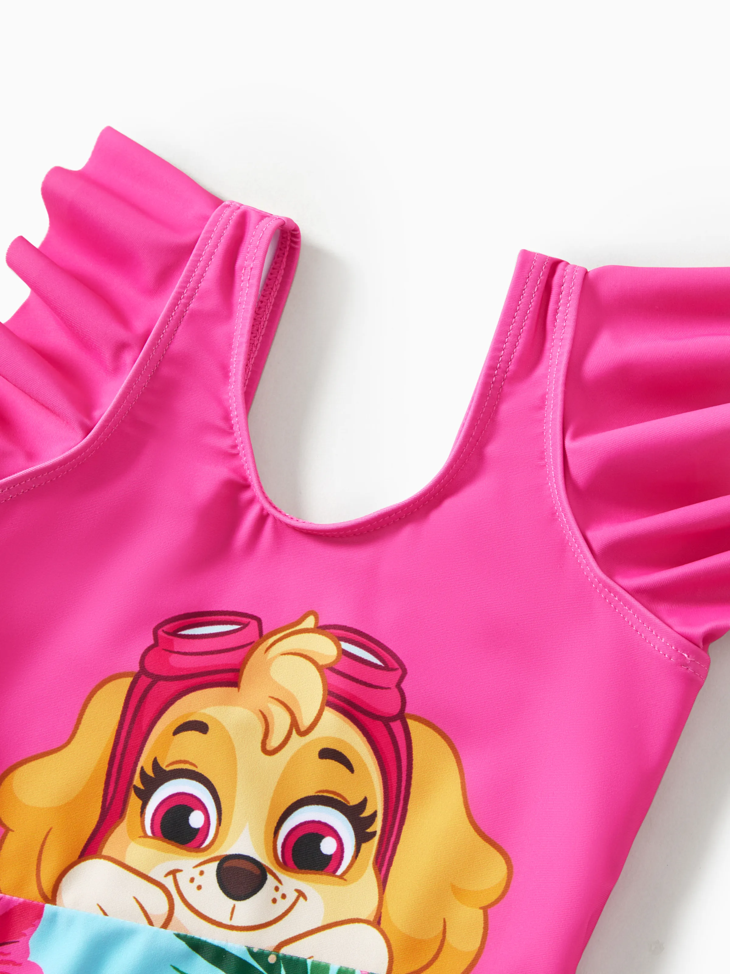 PAW Patrol Daddy & Daughter Large Flower All-over Print Swimsuit Roseo - Image 8