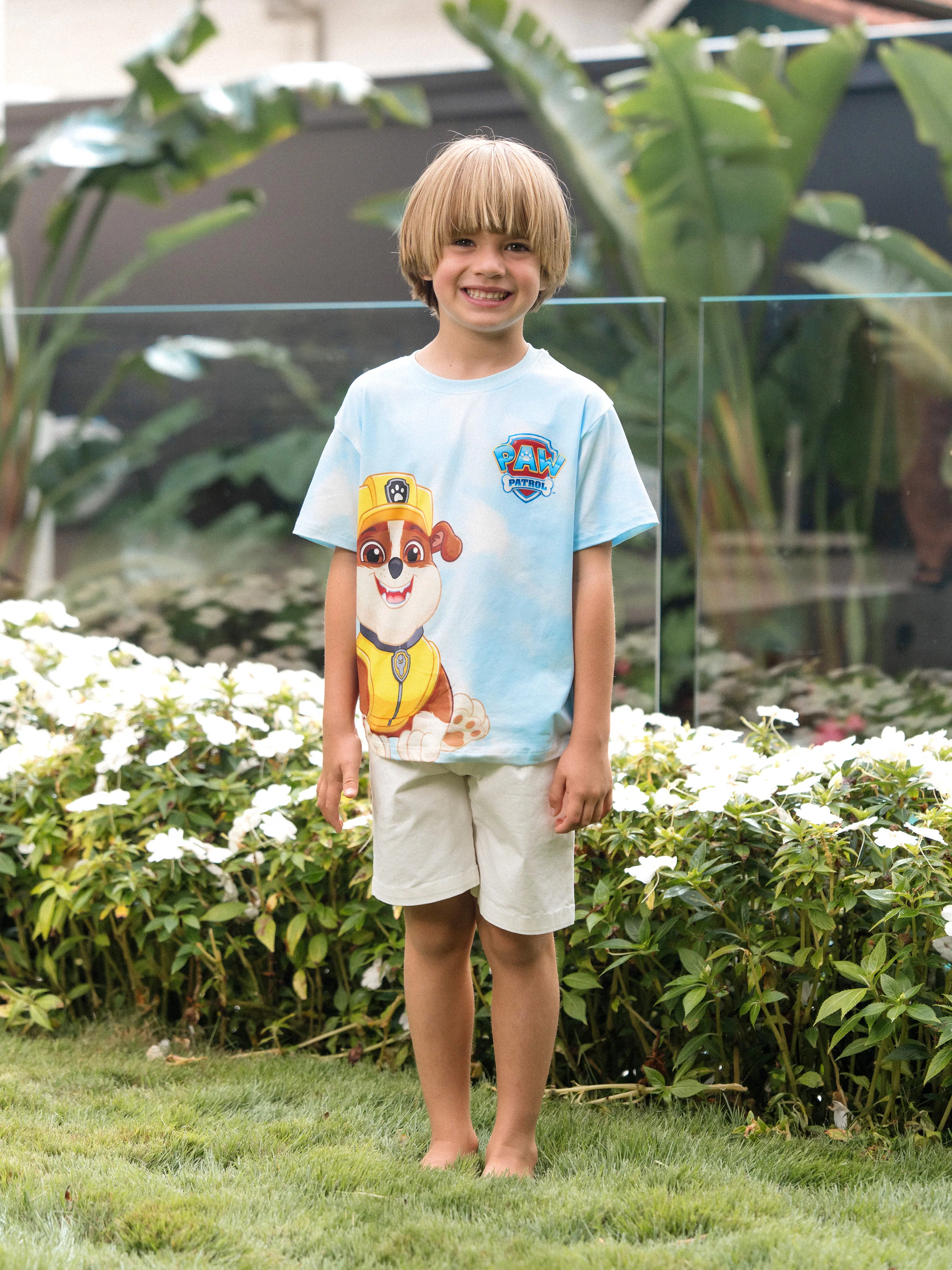 PAW Patrol Mommy & me Casual Tie-dye Printed Tee Multi-color - Image 18
