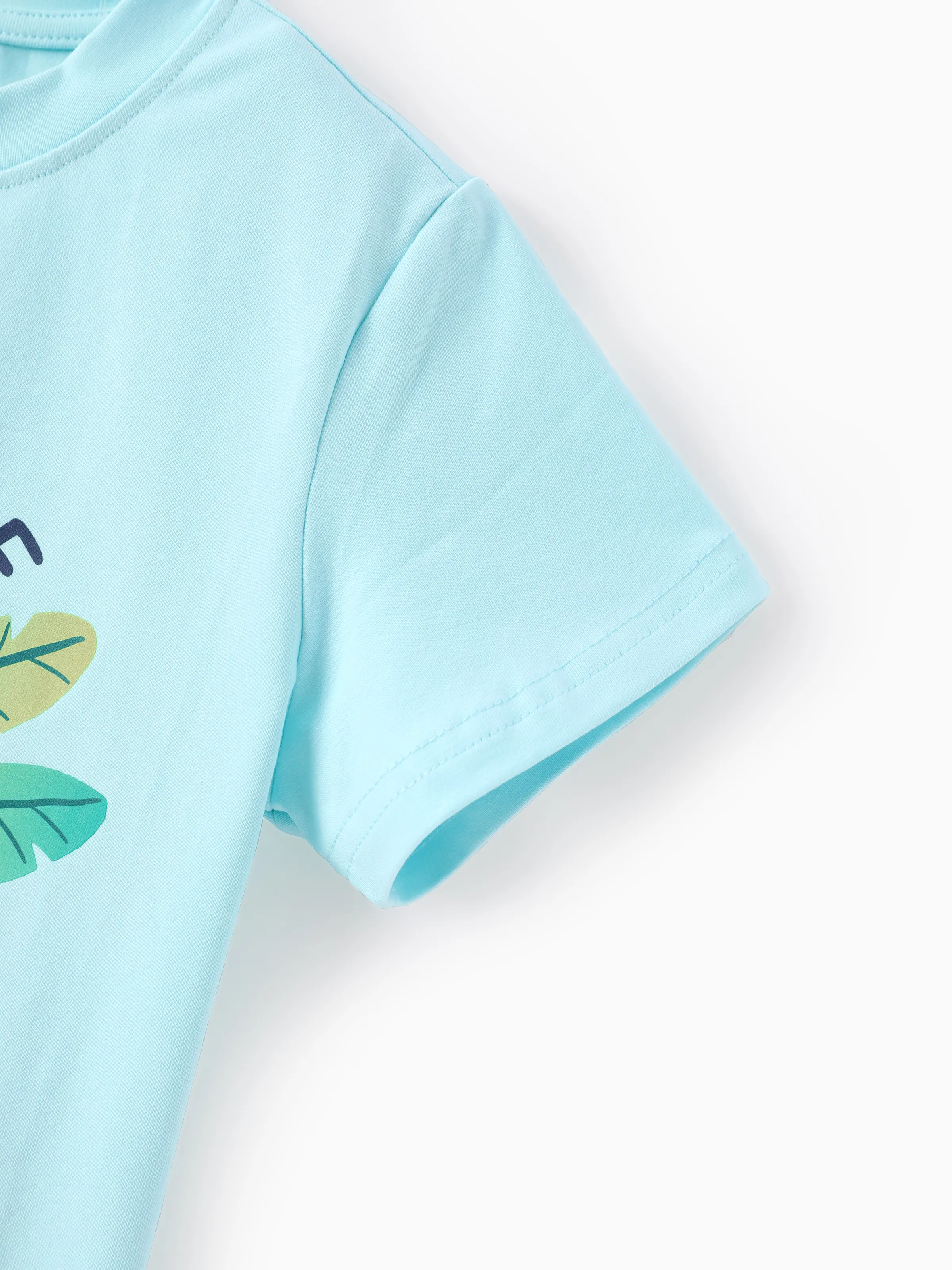 PAW Patrol Daddy & Son Floral Dress/ Cotton Top Turquoise - Image 16