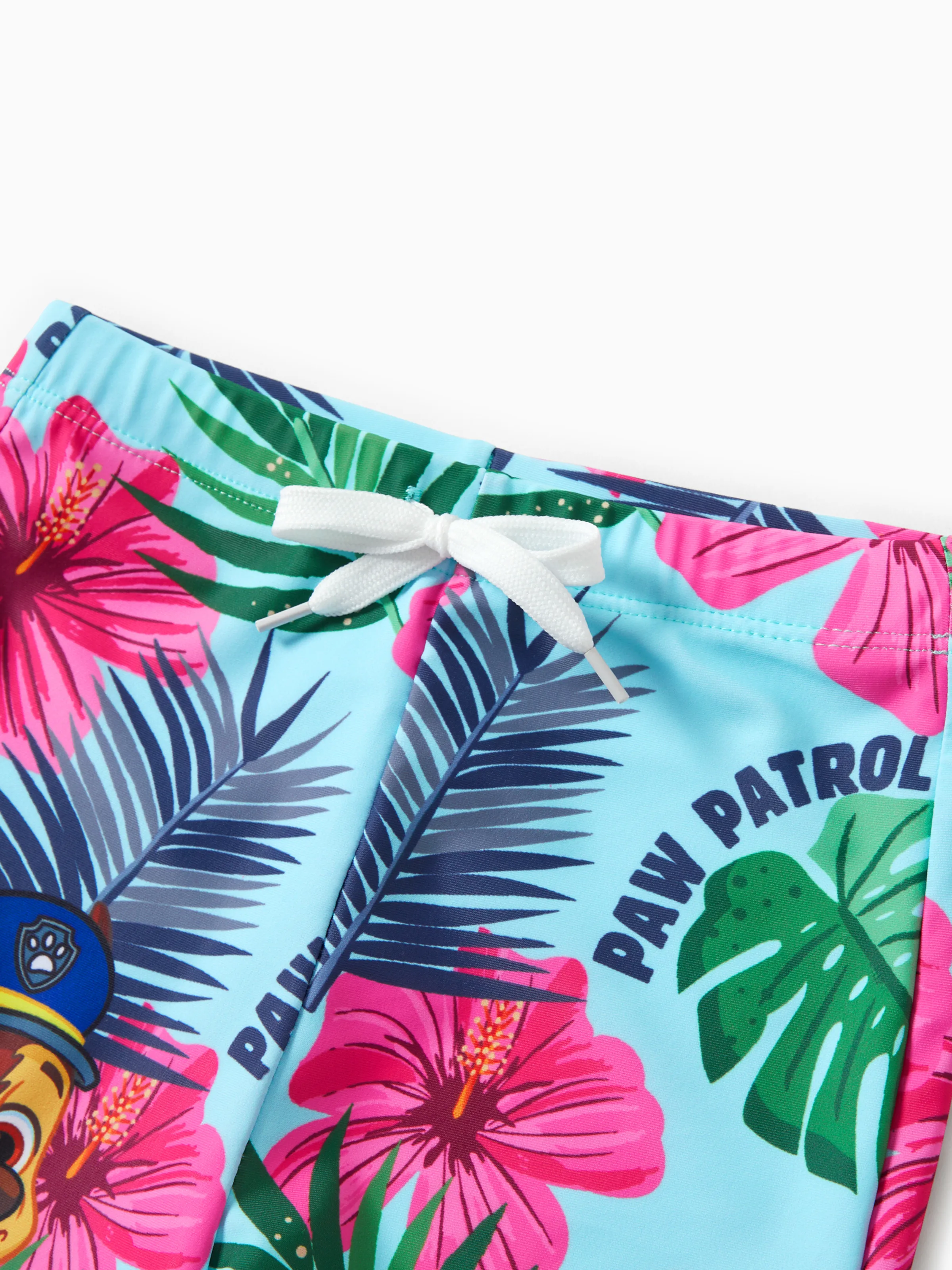 PAW Patrol Daddy & Son Large Flower All-over Print Swimsuit Roseo - Image 11