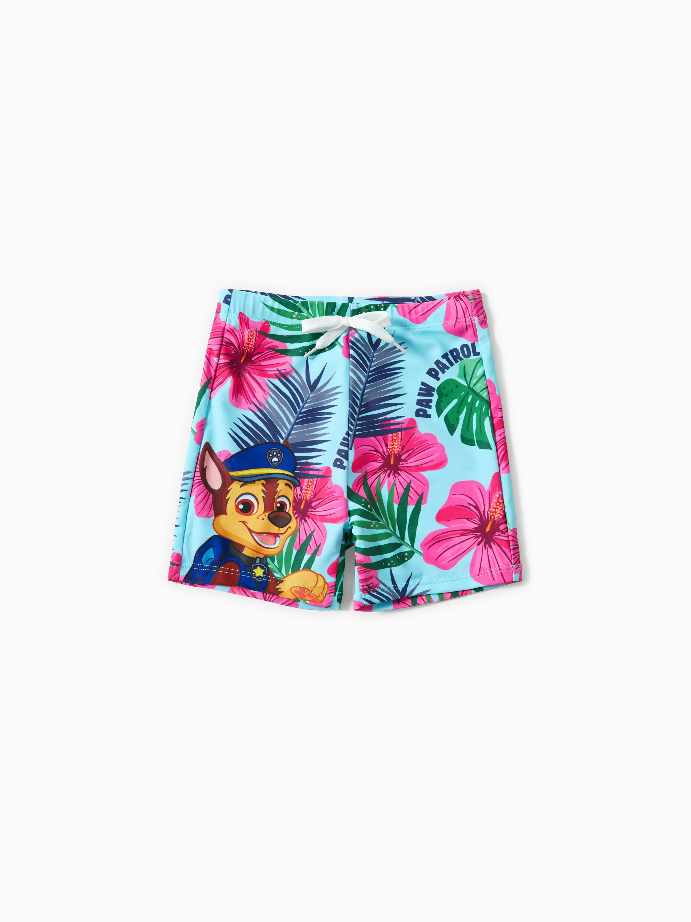 PAW Patrol Family Matching Chase Large Flower All-over Print Swimsuit Roseo - Image 10