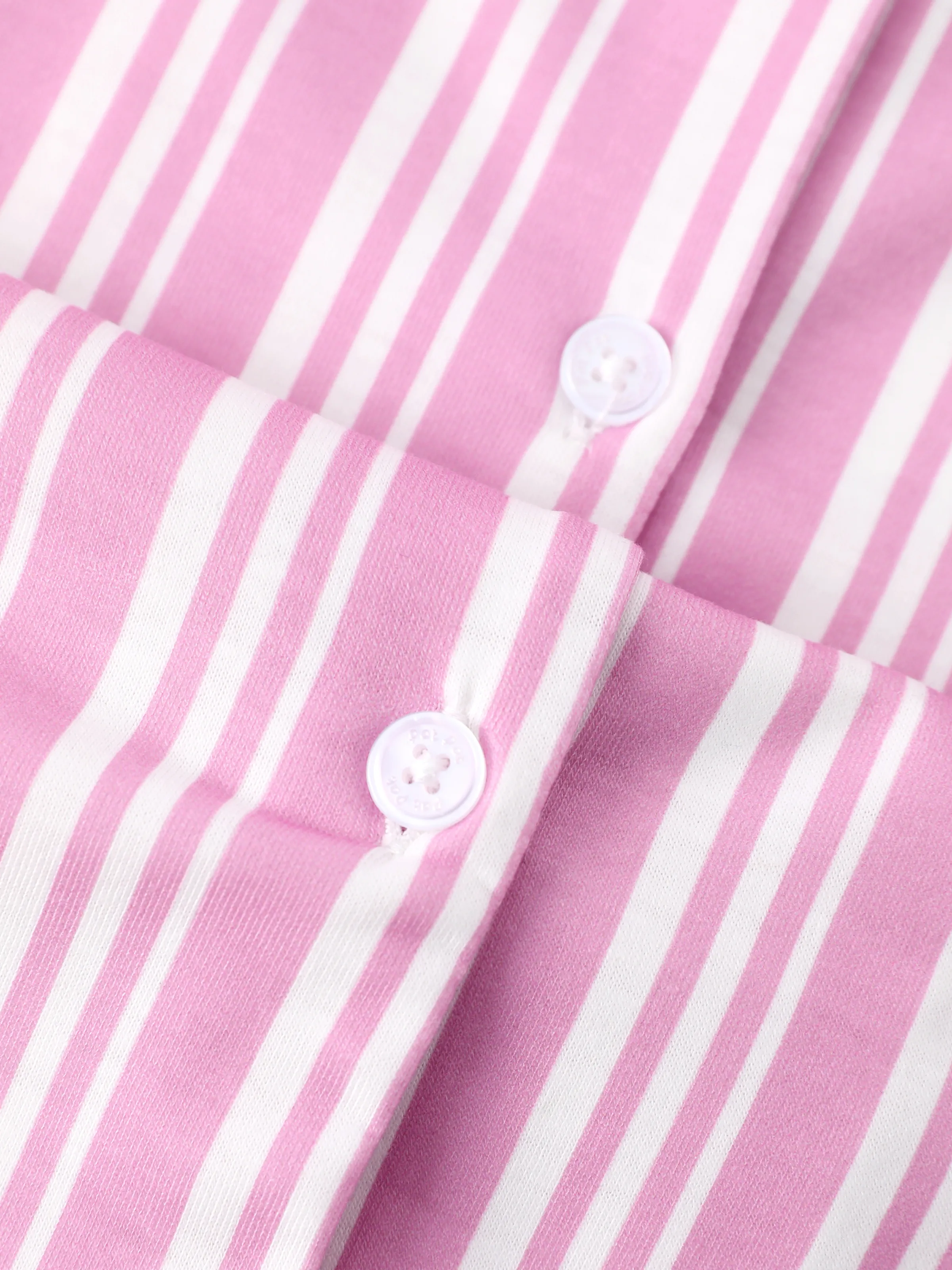 PAW Patrol Matching Family Casual Stripe Lapel Pajamas Sets with Flame Resistant Color block - Image 6
