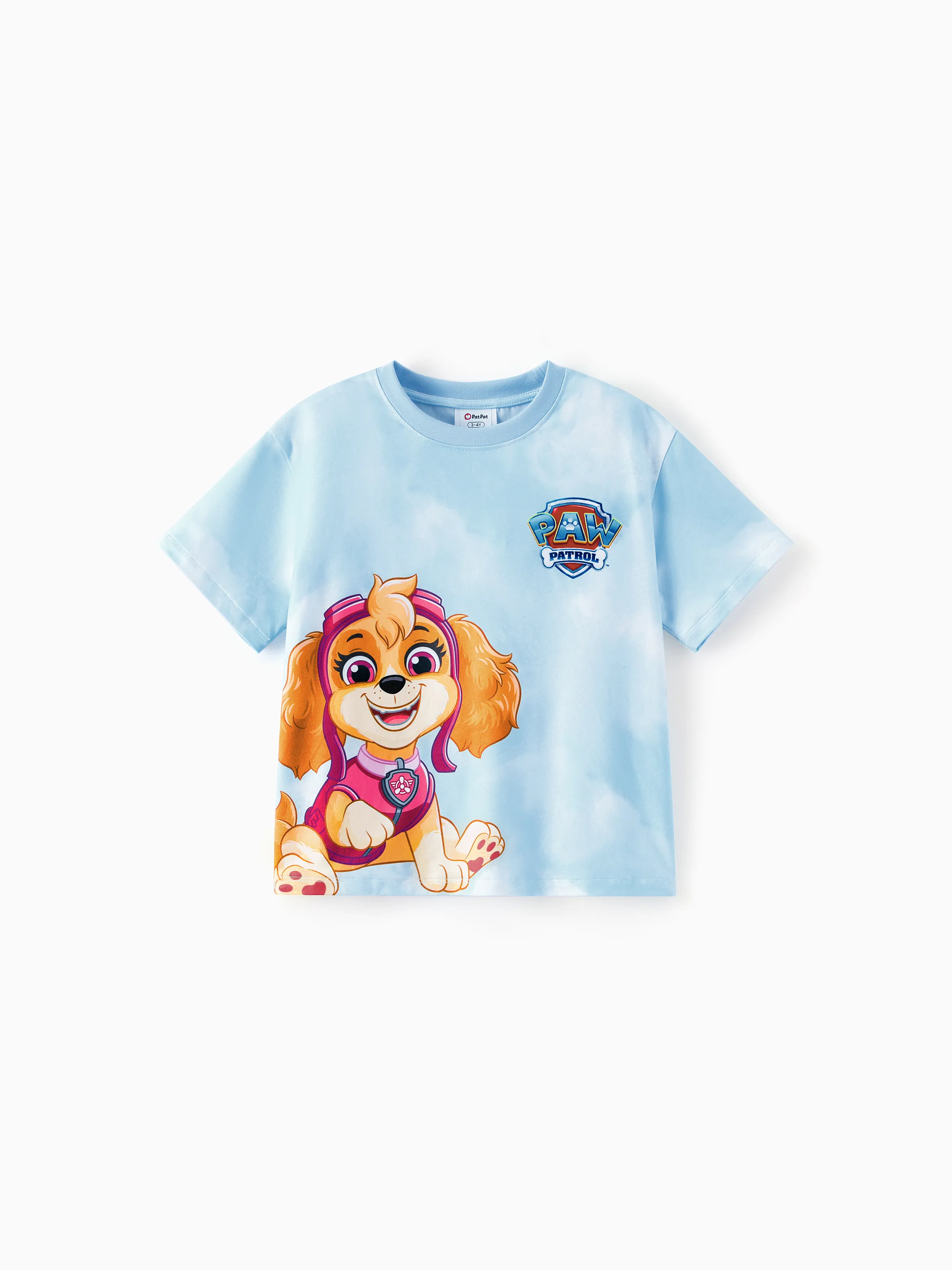 PAW Patrol Matching Family Casual Tie-dye Printed Tee Multi-color - Image 12