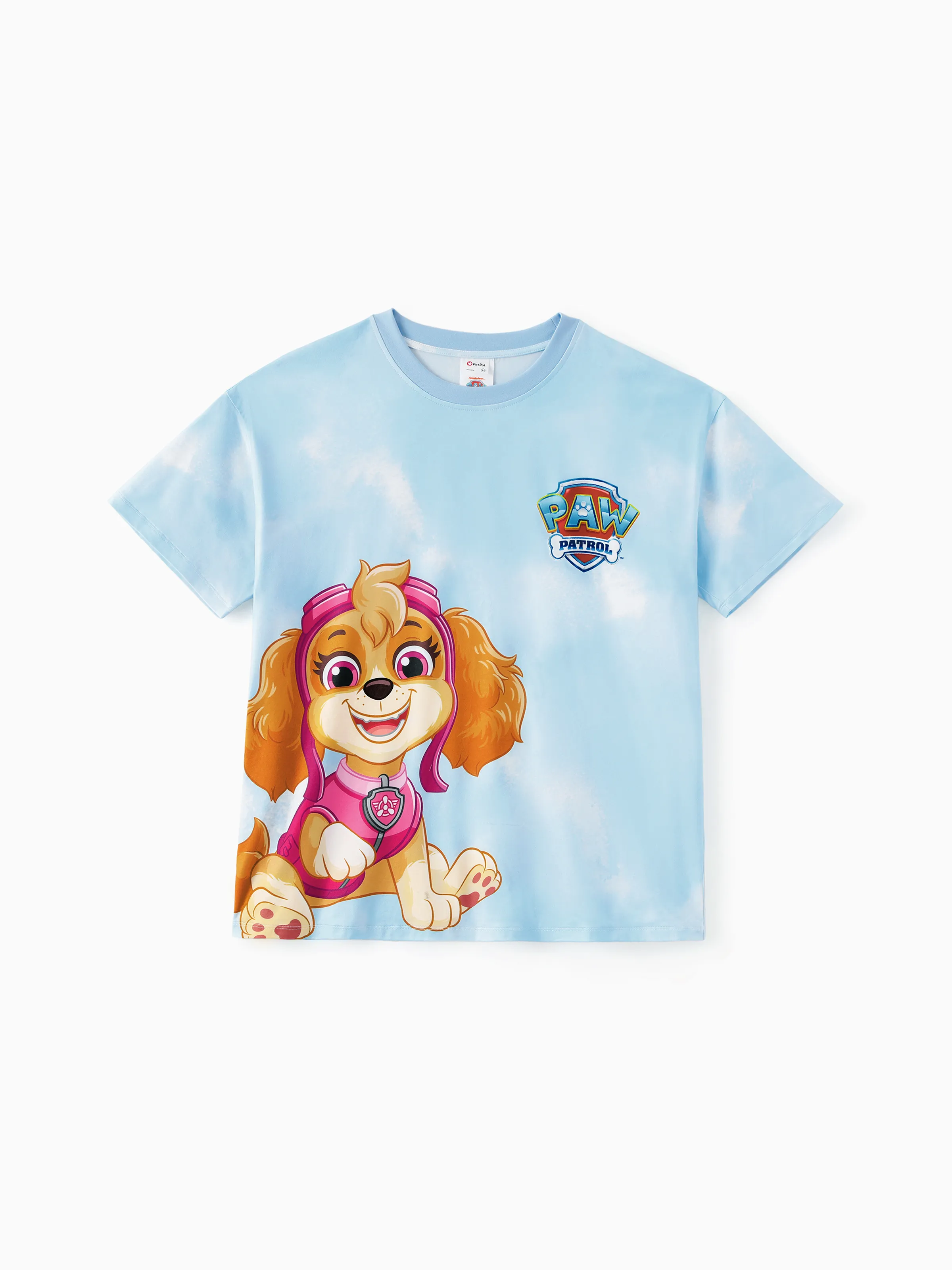 PAW Patrol Matching Family Casual Tie-dye Printed Tee Multi-color - Image 5