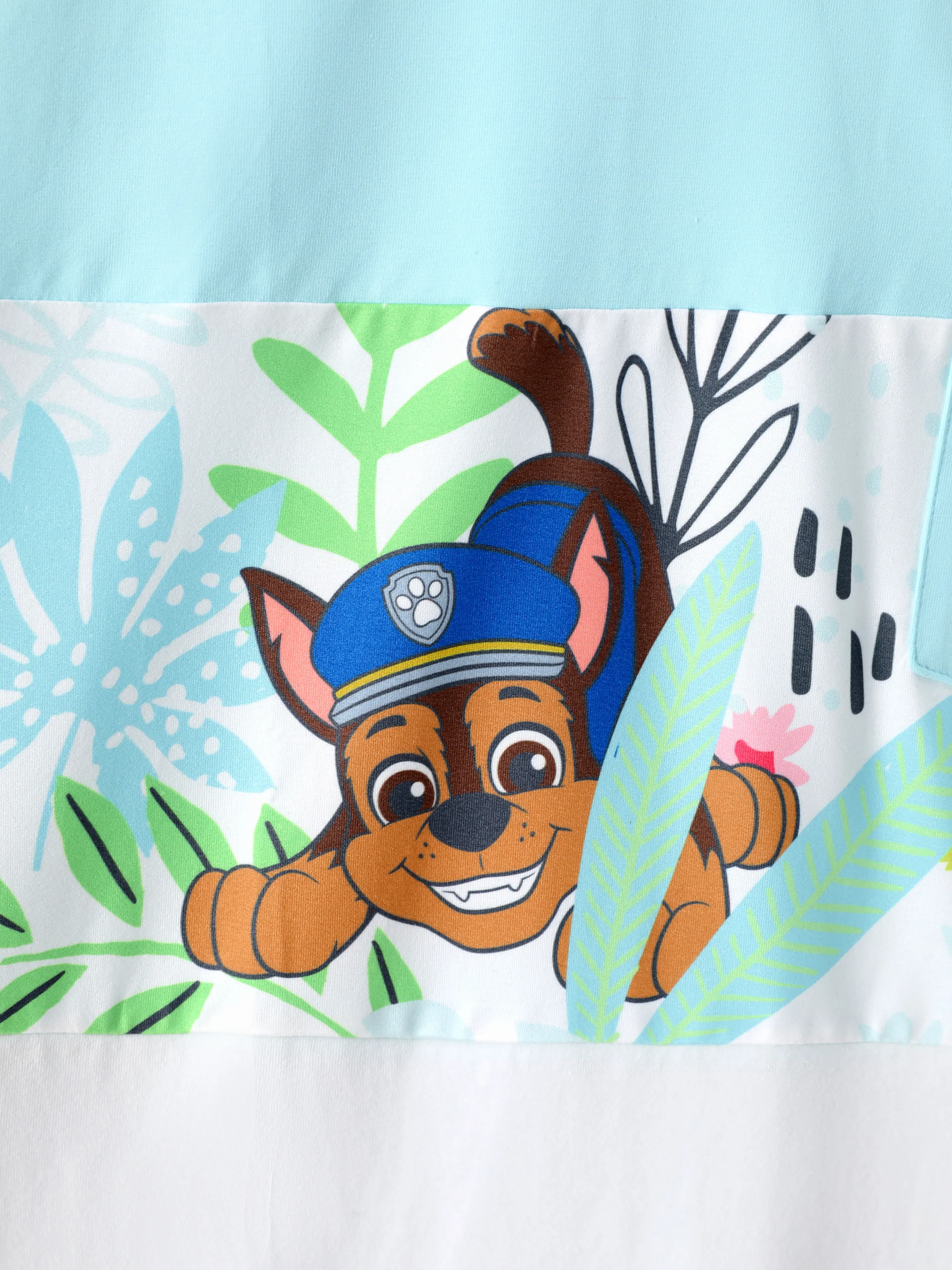 PAW Patrol Matching Family Floral Dress with Built-in Shorts & Pockets/ Cotton Top Turquoise - Image 29