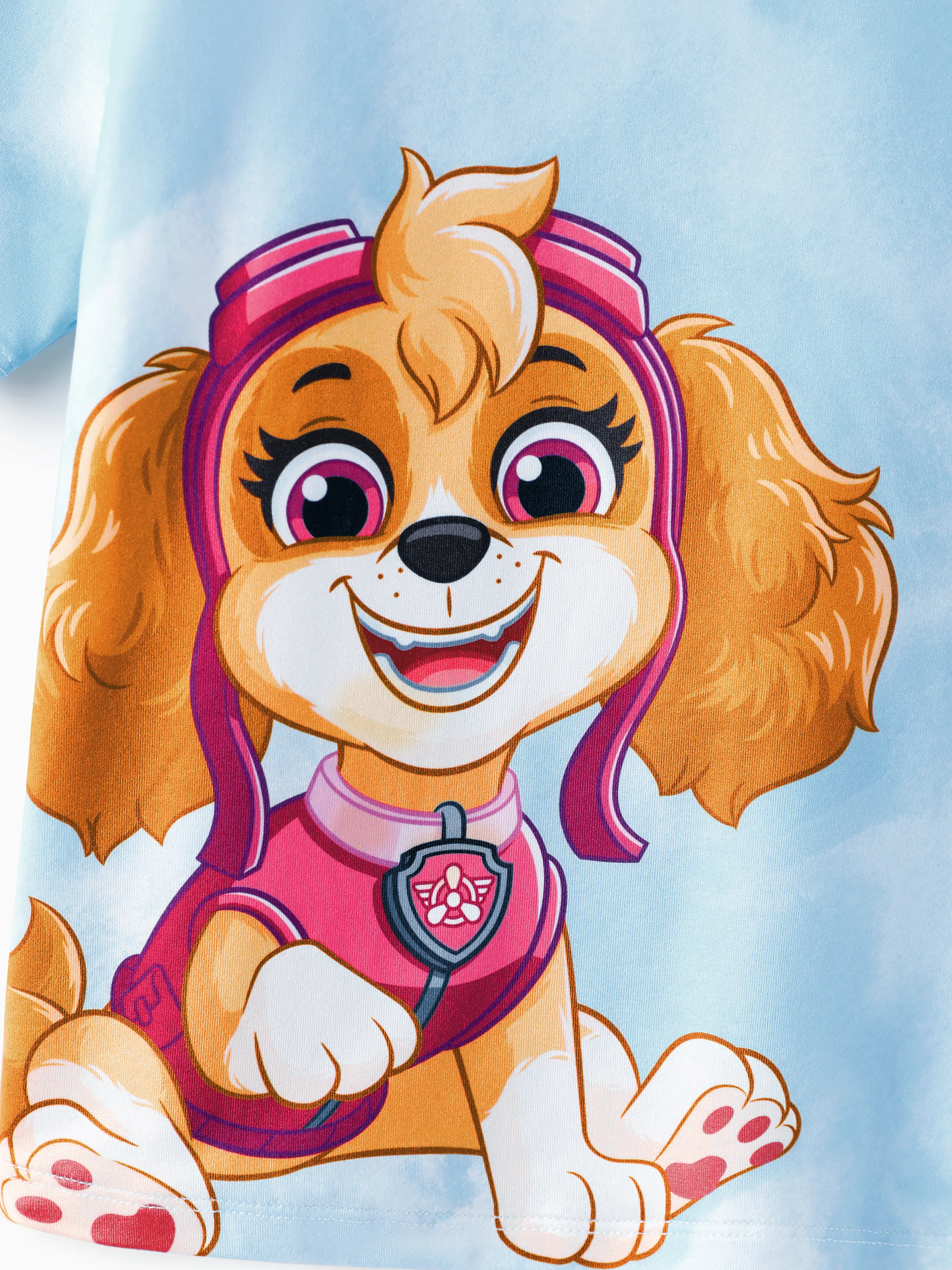 PAW Patrol Mommy & me Casual Tie-dye Printed Tee Multi-color - Image 15
