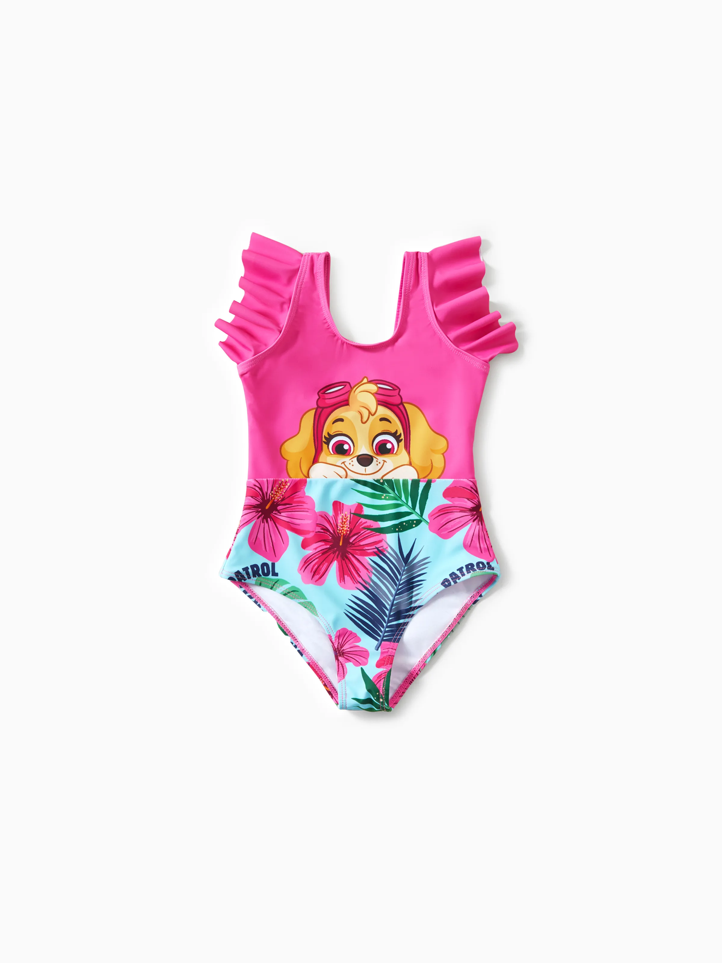 PAW Patrol Mommy & me Large Flower All-over Print Swimsuit Roseo - Image 7