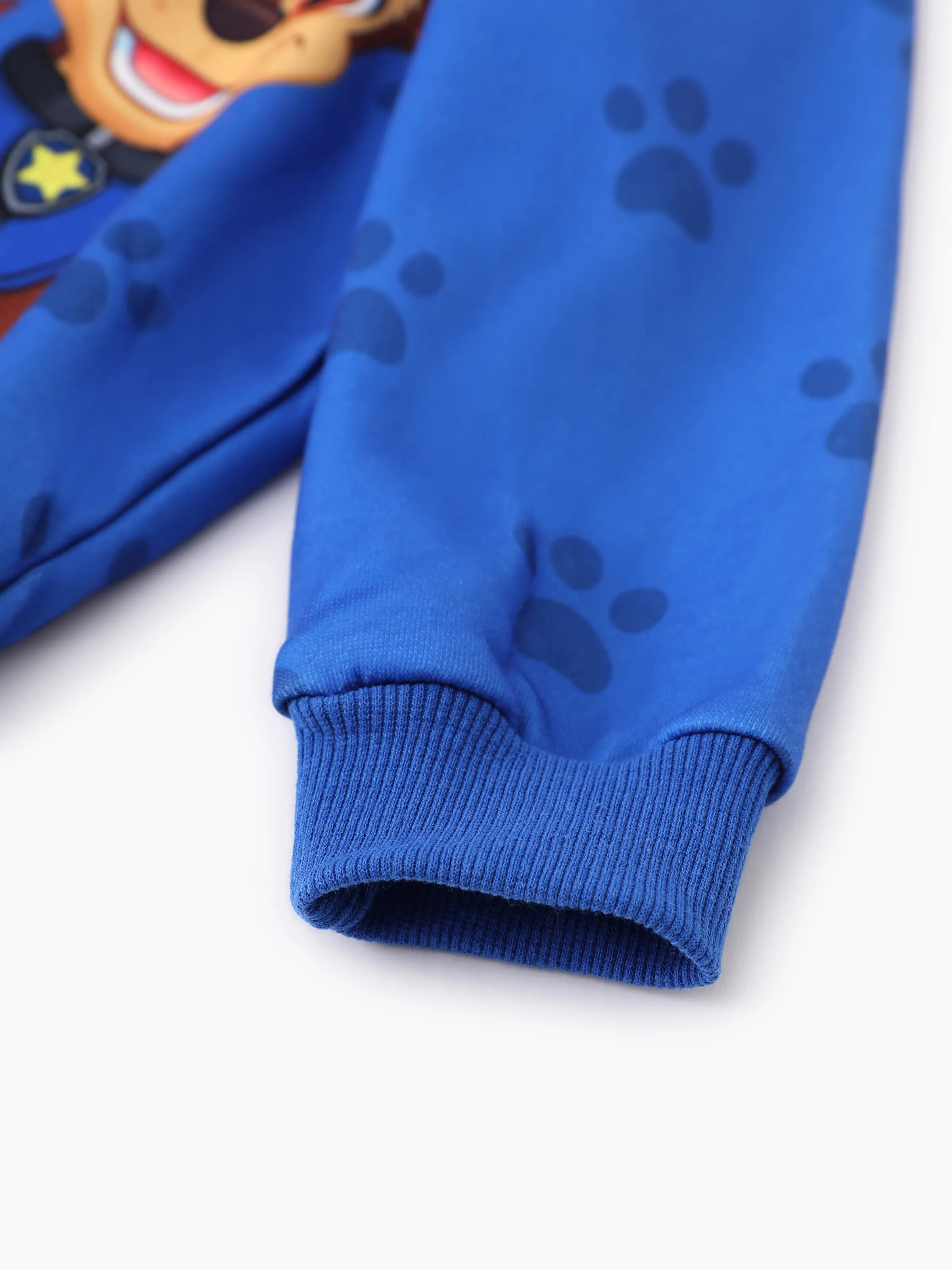 PAW Patrol Toddler Boy 1pc Chase Paw Pattern Hooded Jacket Blue - Image 4